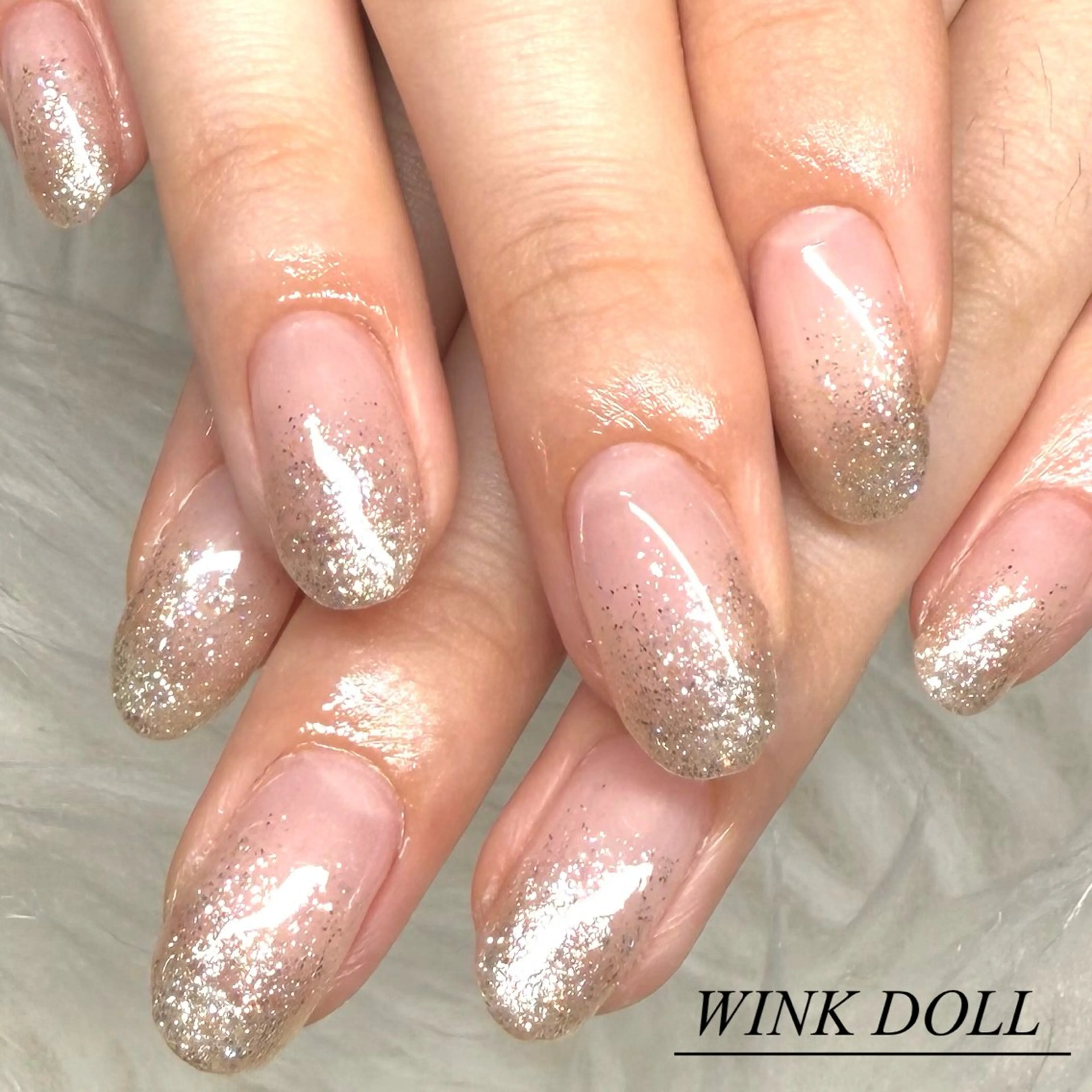 ネイル ハンドネイル WINK DOLL RIANのネイルデザイン