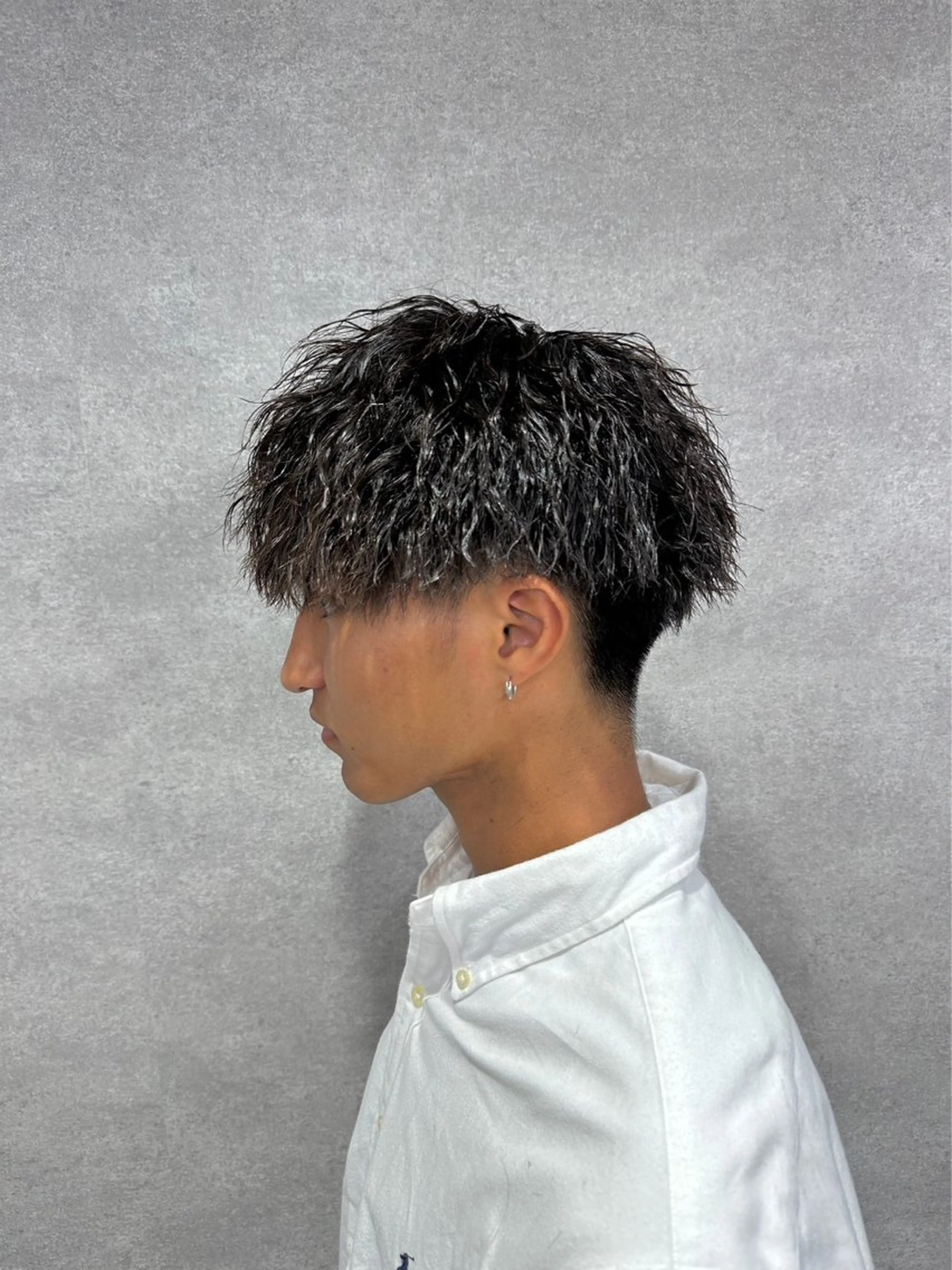 パーマ メンズ カット パーマ トリートメント ヘッドスパ ヘアセット 新世代パーマ⚡️ の達人トモ⚡️のヘアスタイル