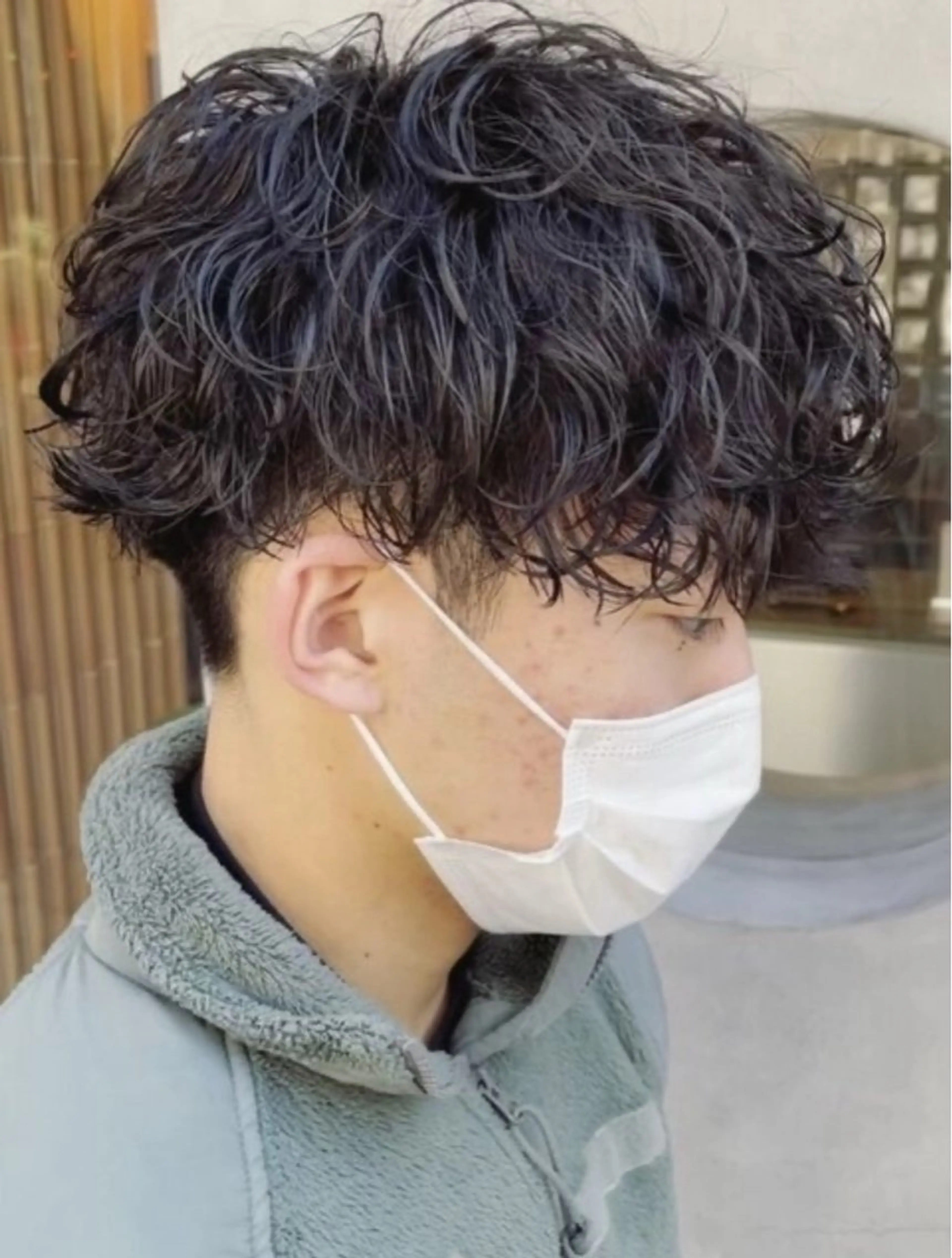 パーマ メンズ メンズパーマ ツイストスパイラルパーマ 波巻きパーマ スパイラルパーマ カット パーマ 🎀メンズパーマ☆ 艶カラー☆Syuriのヘアスタイル