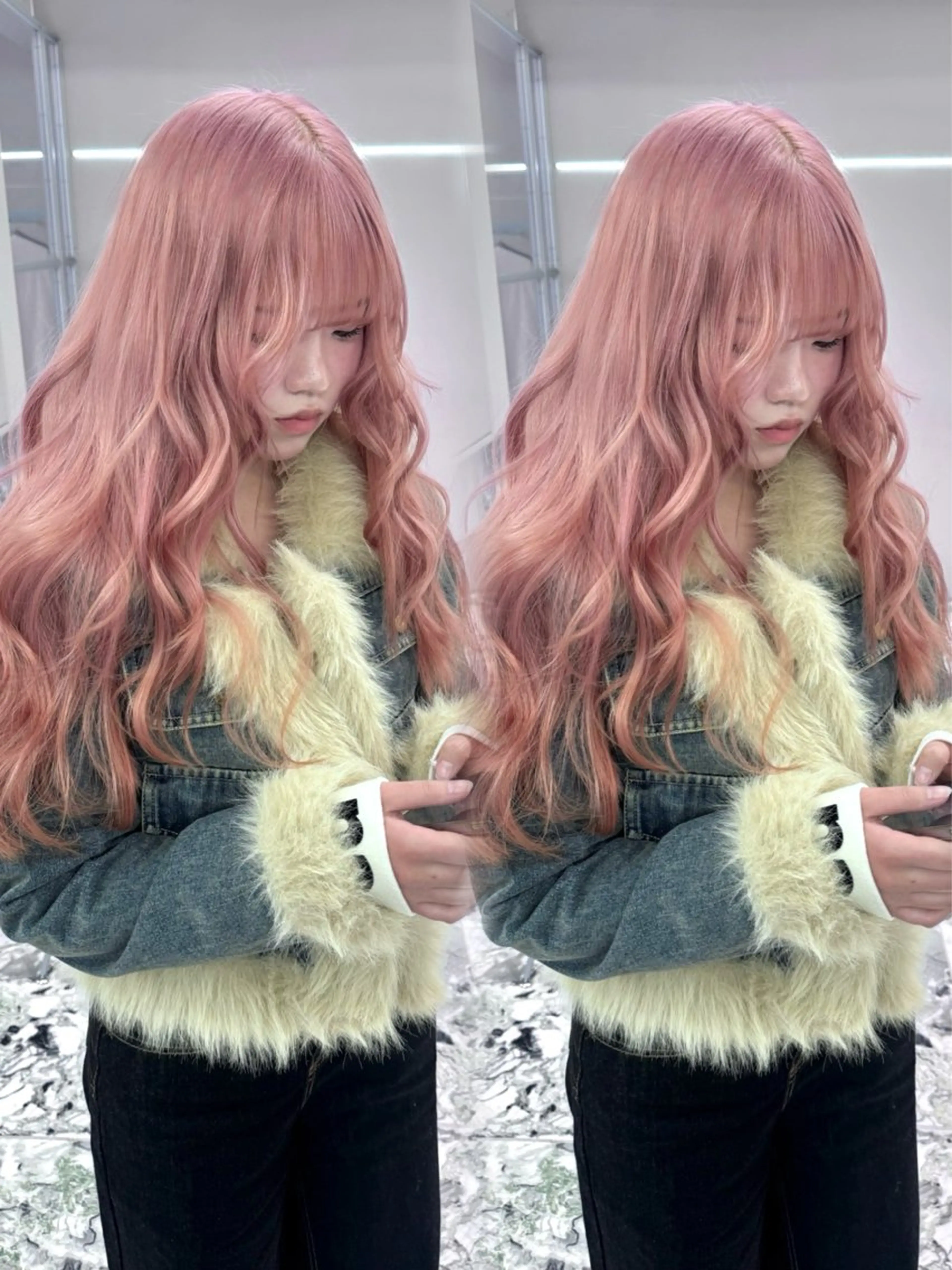 ロング カラー GEM/ハイトーン /名駅/kanaeのヘアスタイル