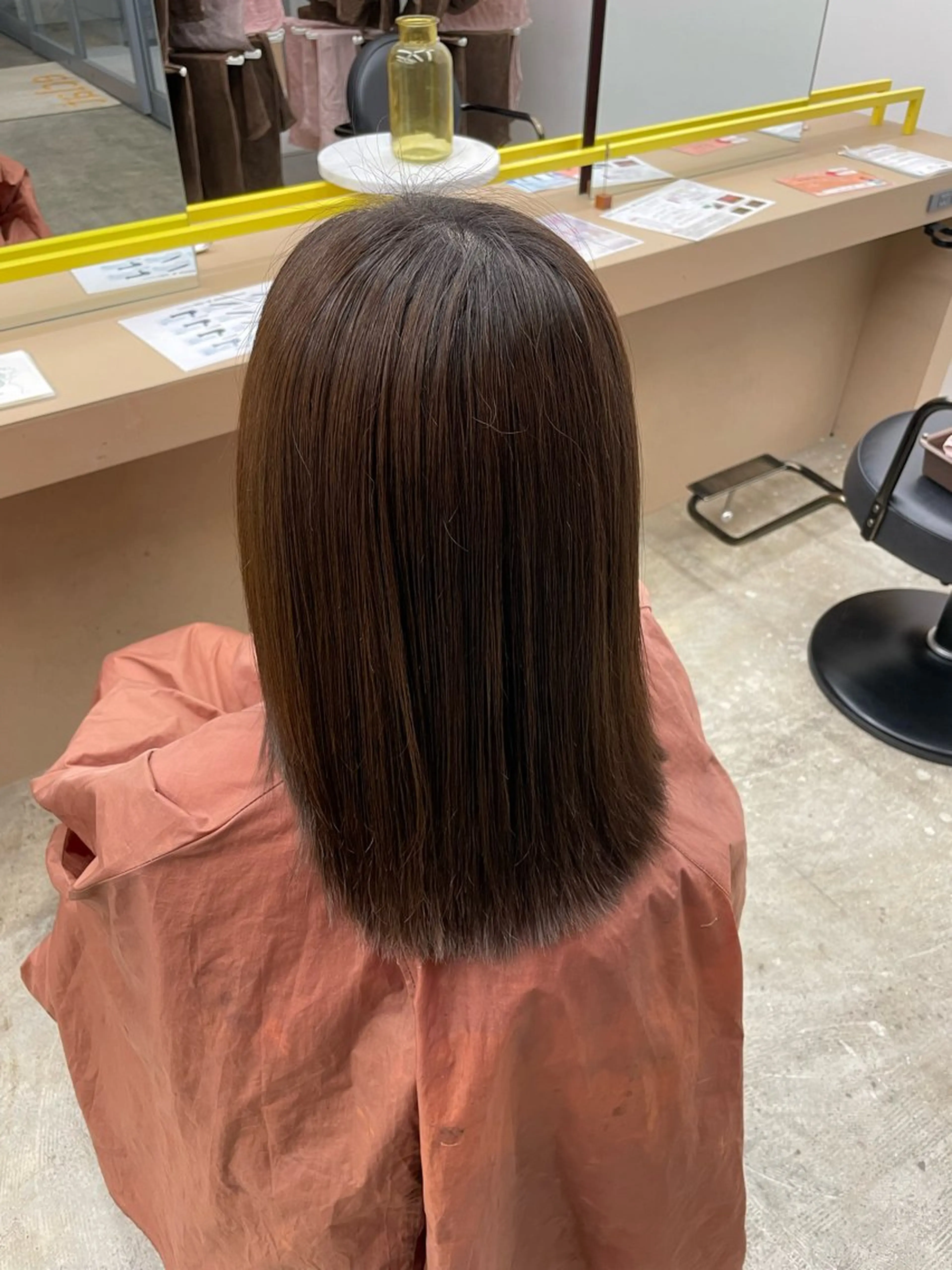 セミロング eclat hair's BEAU group所属・吉川 莉央のヘアスタイル