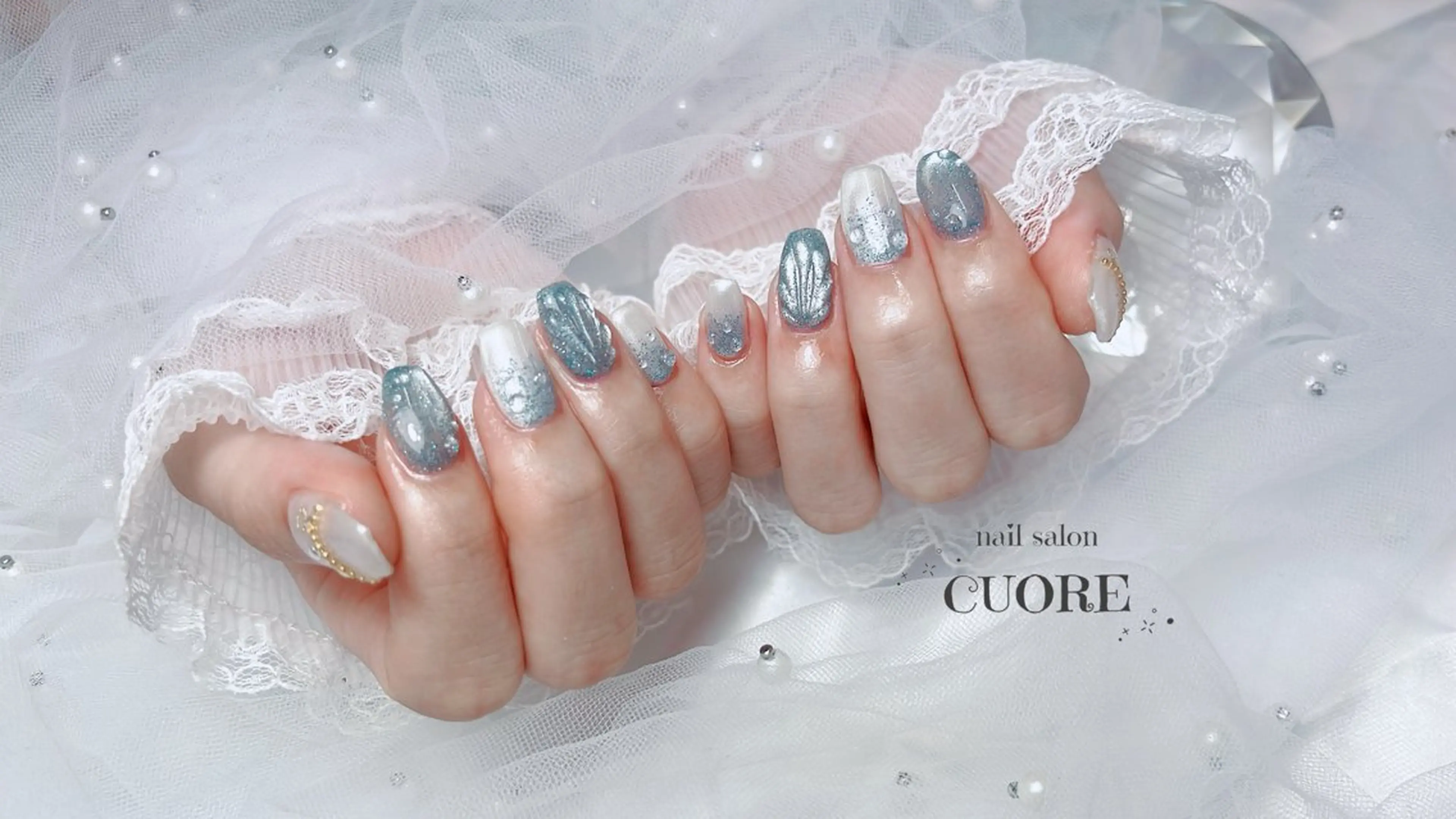 ネイル 持ち込み 夏ネイル ハンドネイル CUORE____nail所属・nail salon CUOREのネイルデザイン