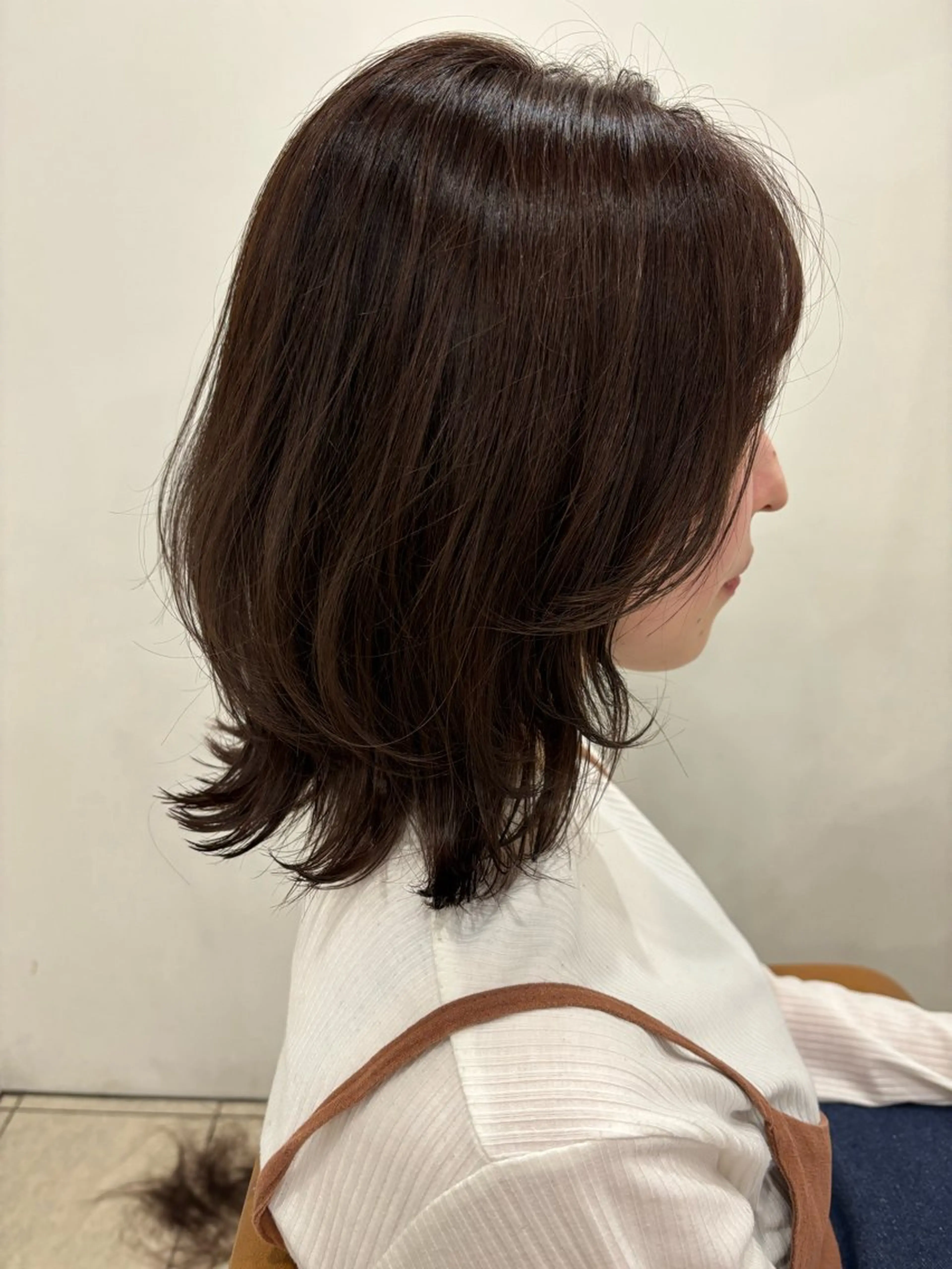 ミディアム カラー 工藤 沙羅のヘアスタイル