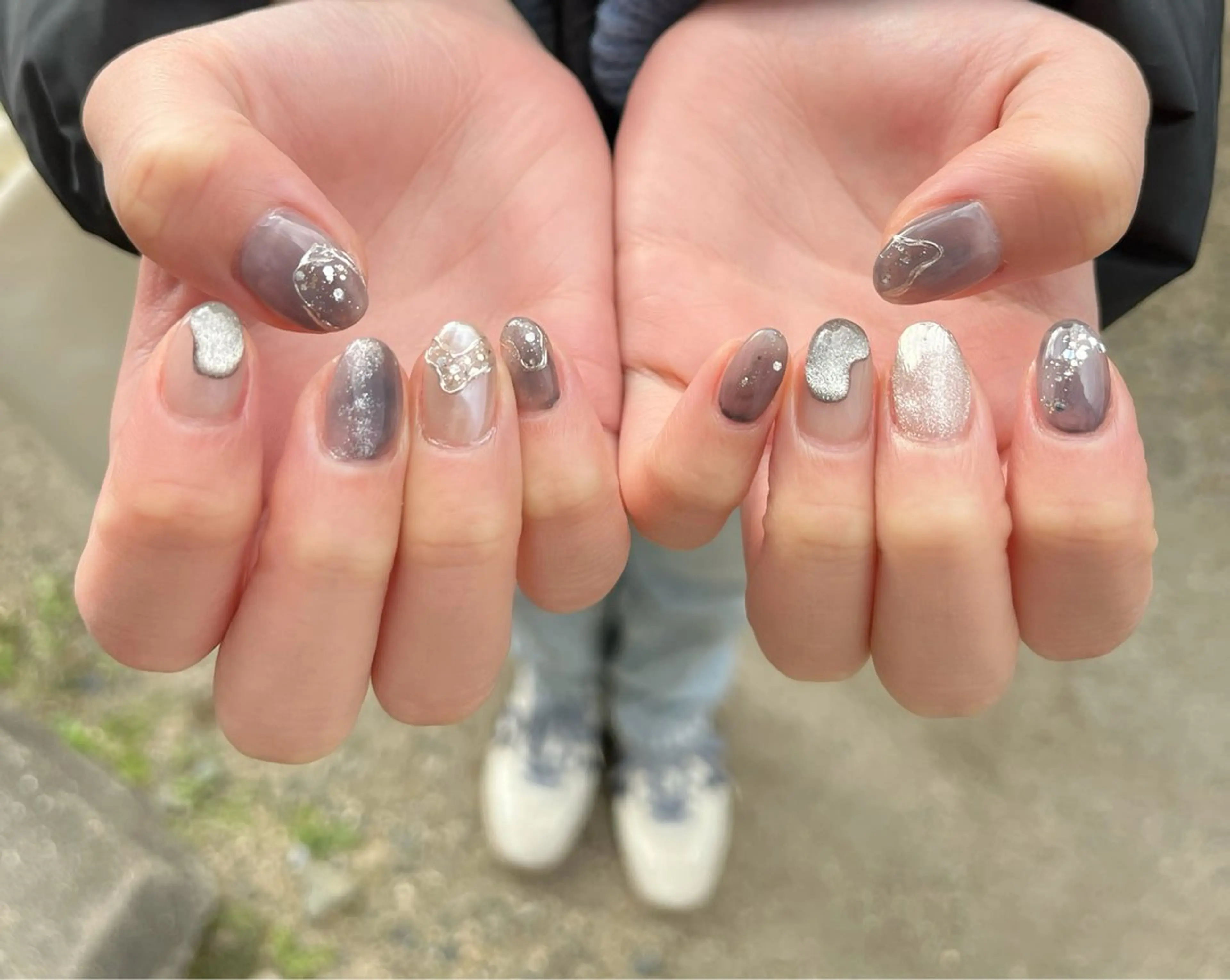 ネイル ハンドネイル Lofi nails ゆきこのネイルデザイン