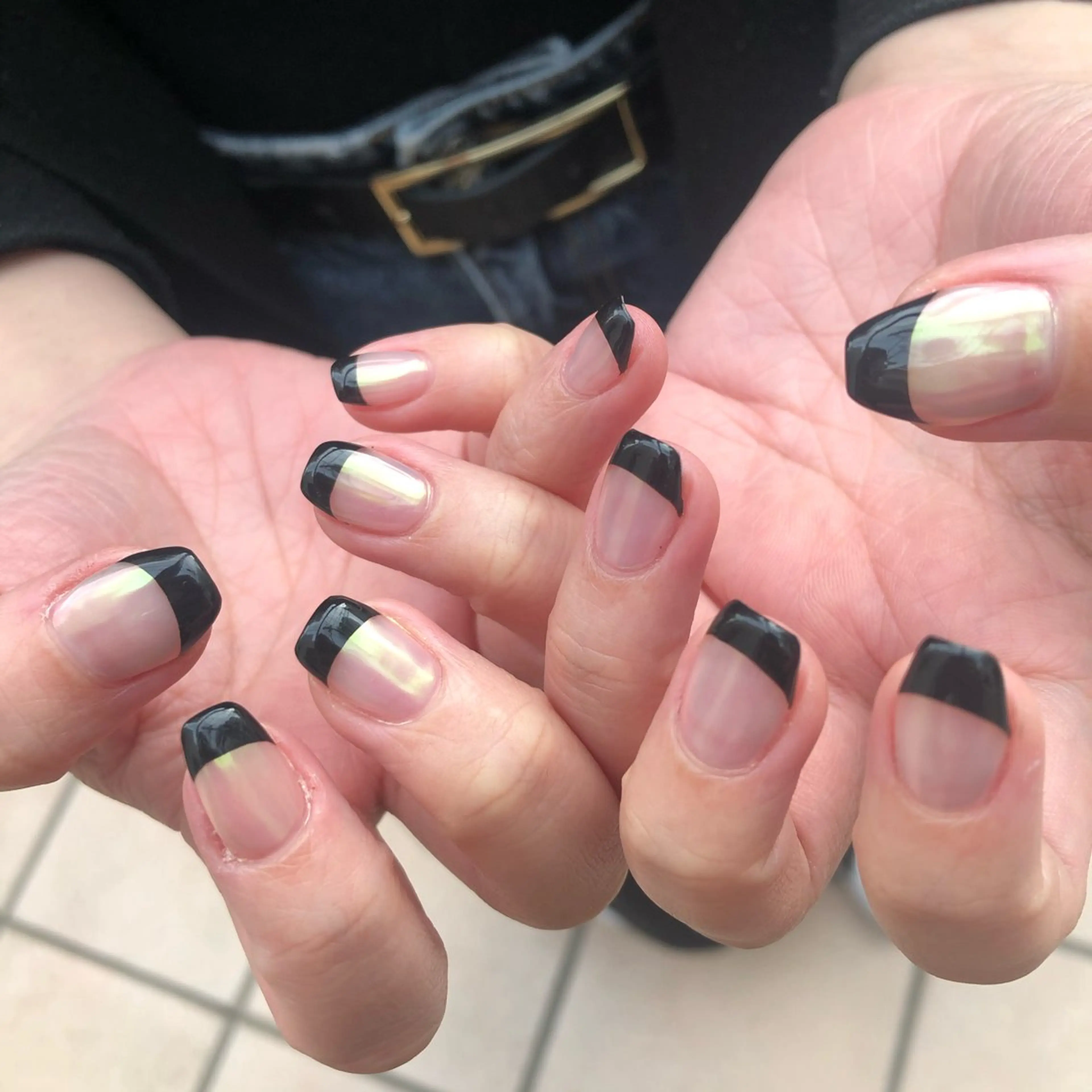 ネイル フレンチネイル ミラーネイル ハンドネイル フットネイル 🌕akuri🌖 nuance/専門のネイルデザイン