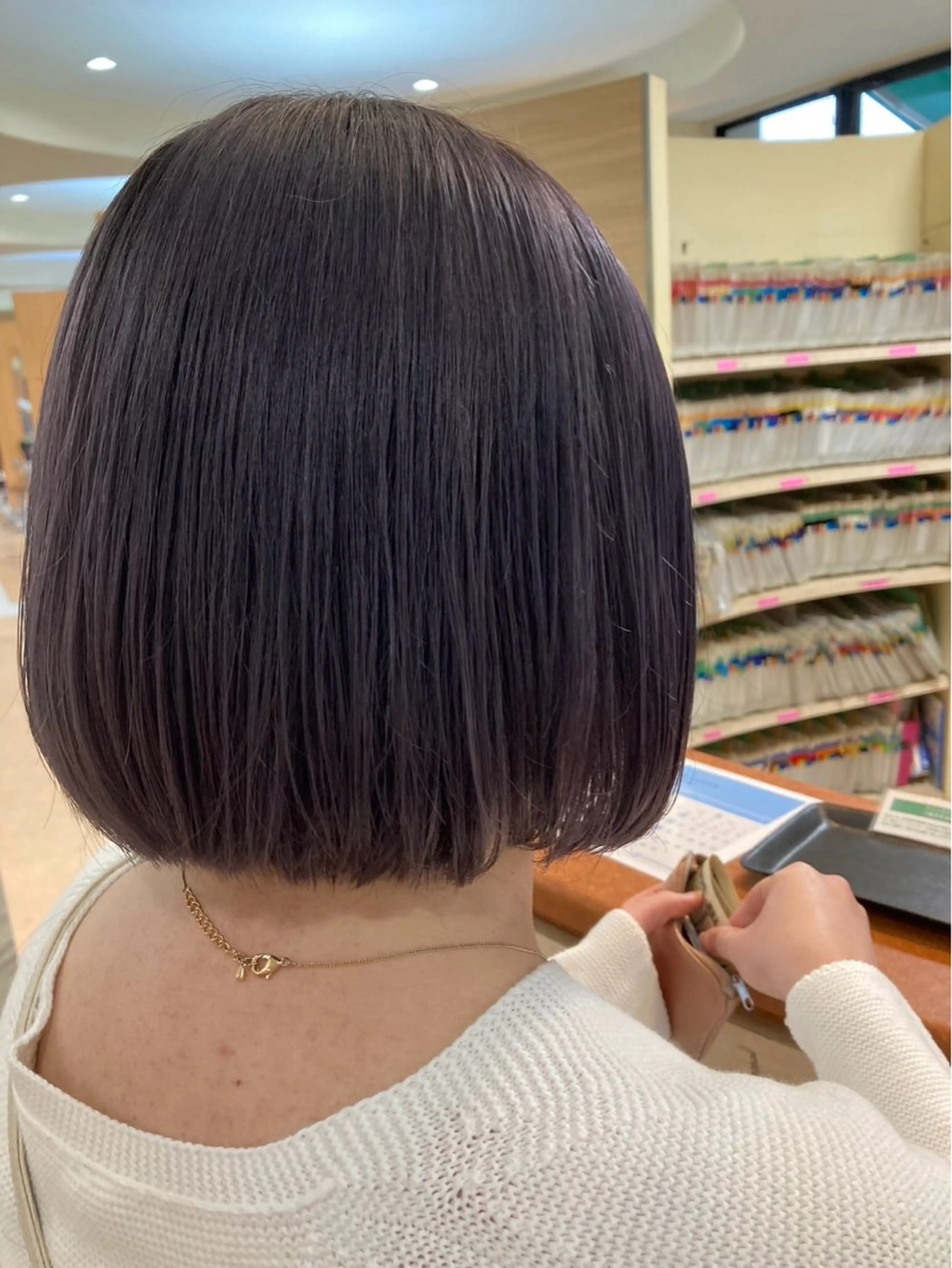 カラー 森瀬 紗都のヘアスタイル