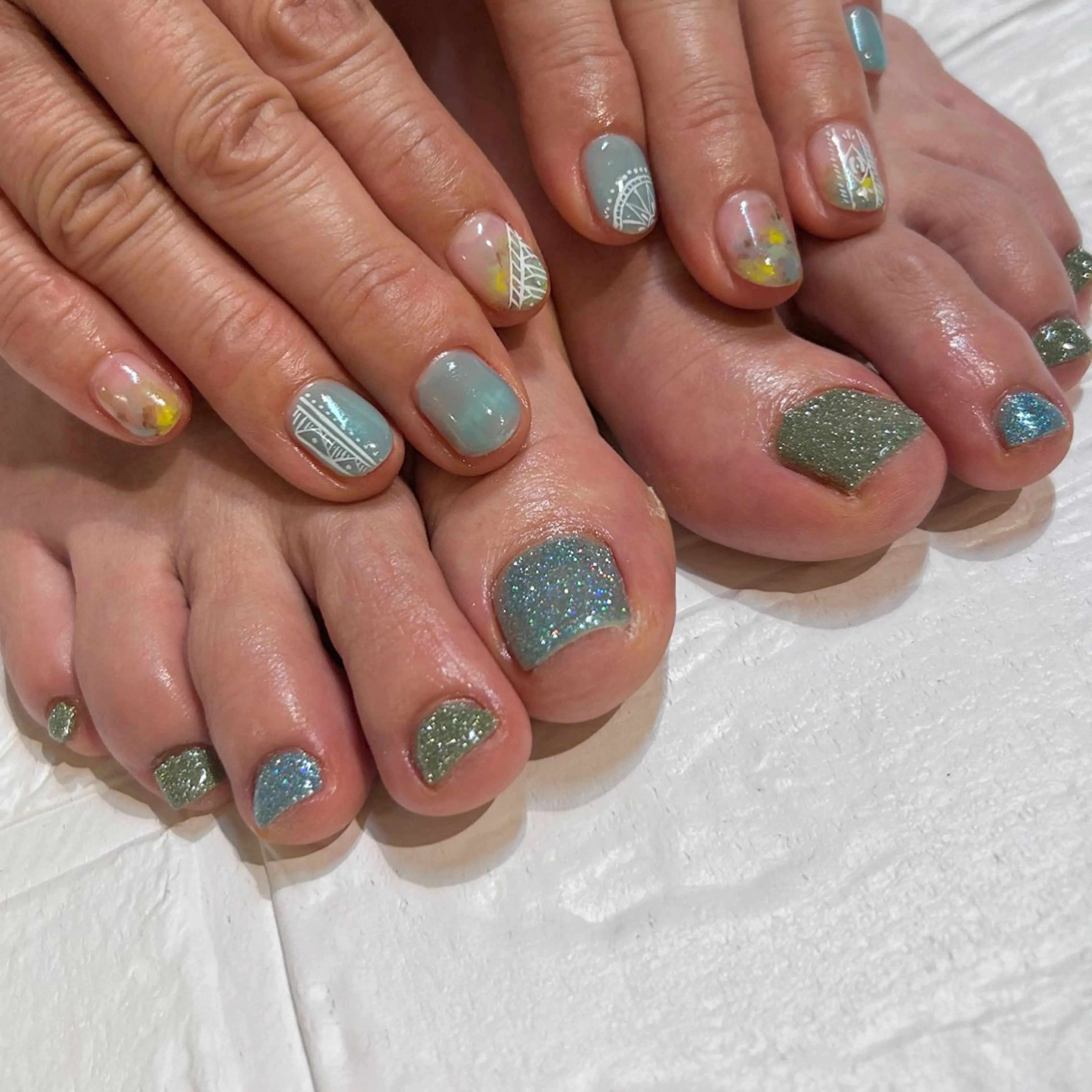 ネイル フットネイル kodashima .のネイルデザイン