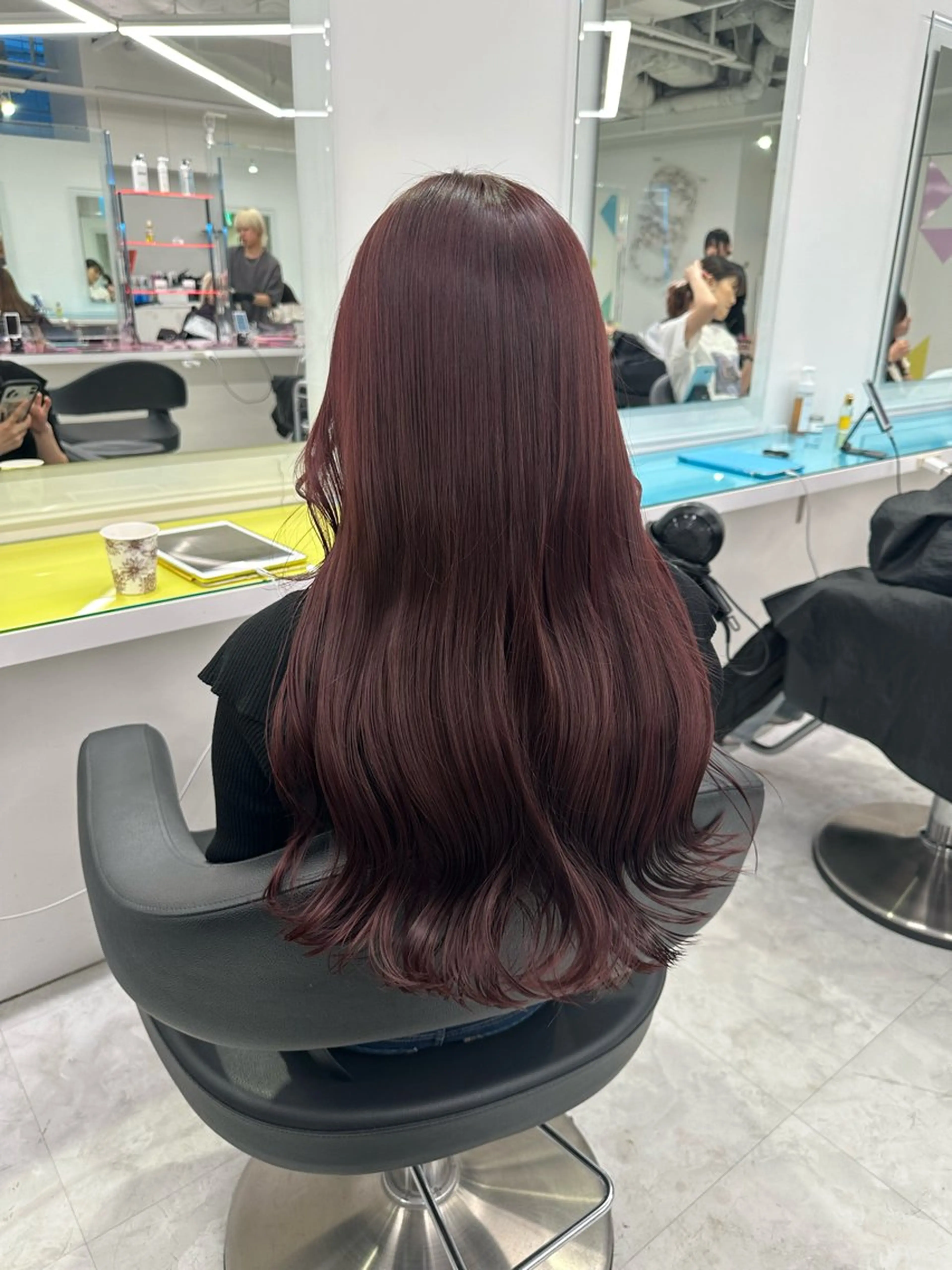 ロング カラー ヘアアレンジ メンズ ヘアカラー トリートメント ヘアセット 🌈トレンドヘア 🌈WATARU🌈のヘアスタイル