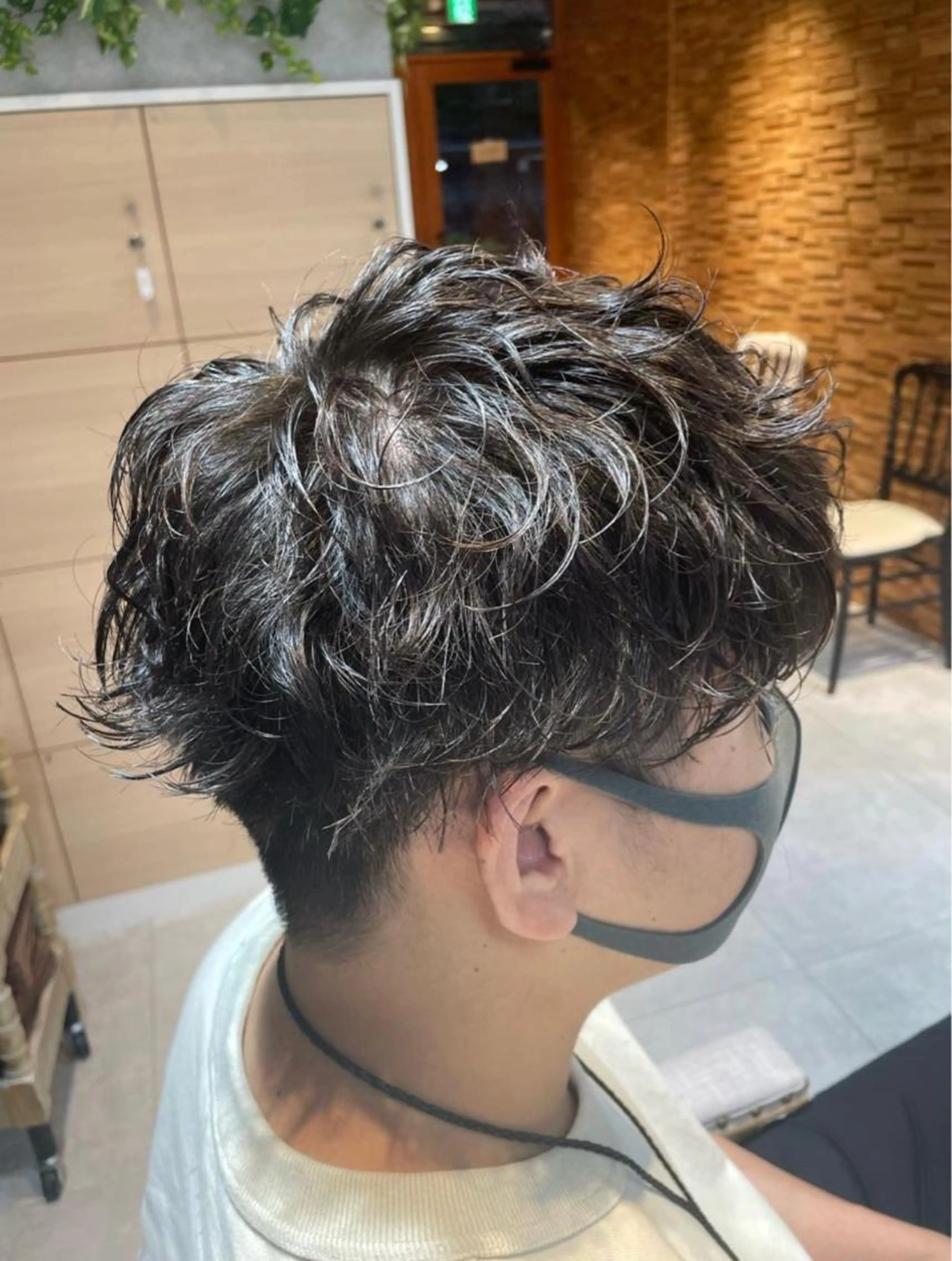 【平日限定】🕊️メンズカット＋パーマ＋3stepトリートメント🕊️《特殊パーマNG》（シャンプー、ブロー代込🌟）の写真