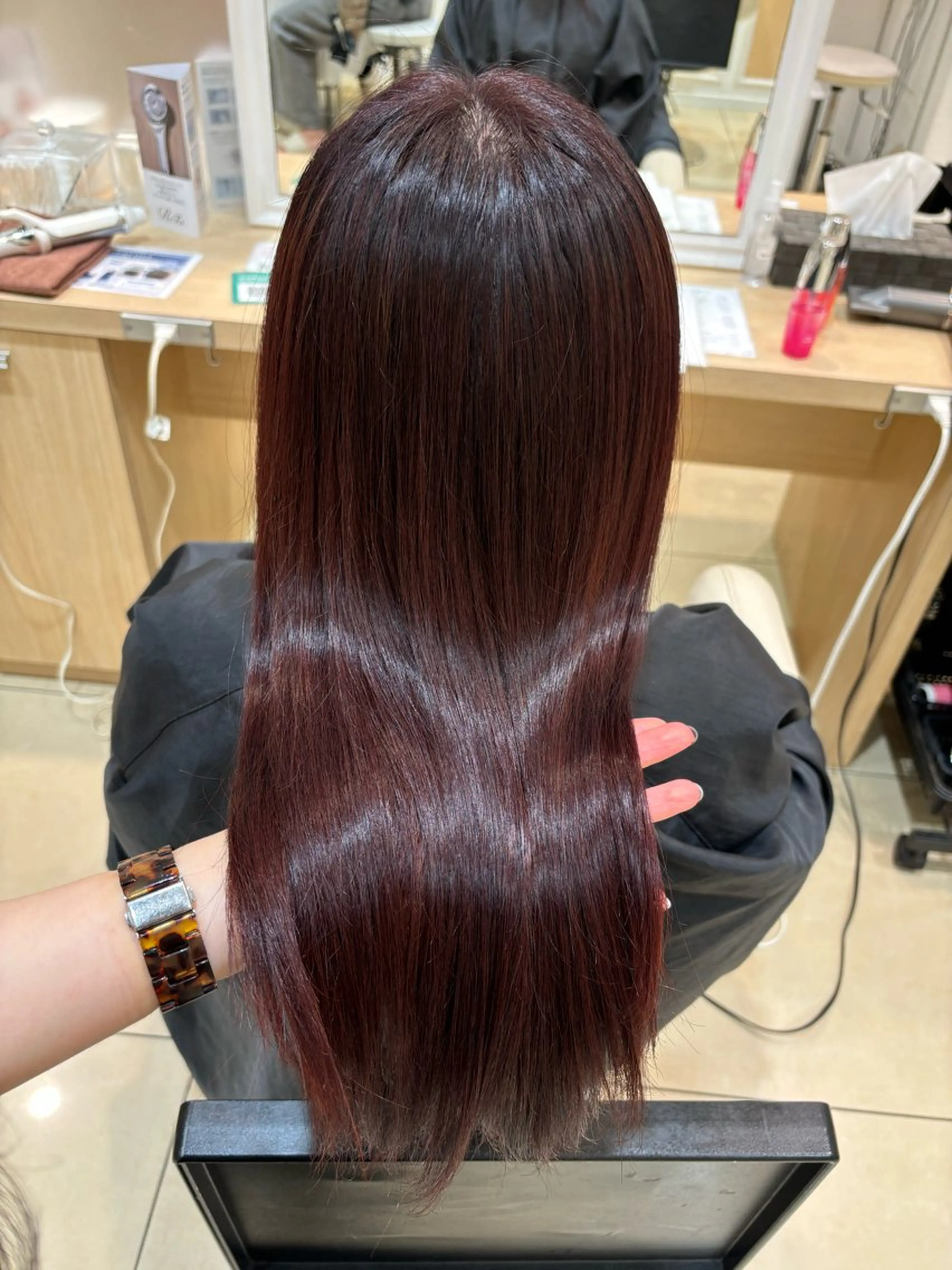 ロング カラー カット ヘアカラー 🌙Ash中目黒 坪内沙月🌙のヘアスタイル