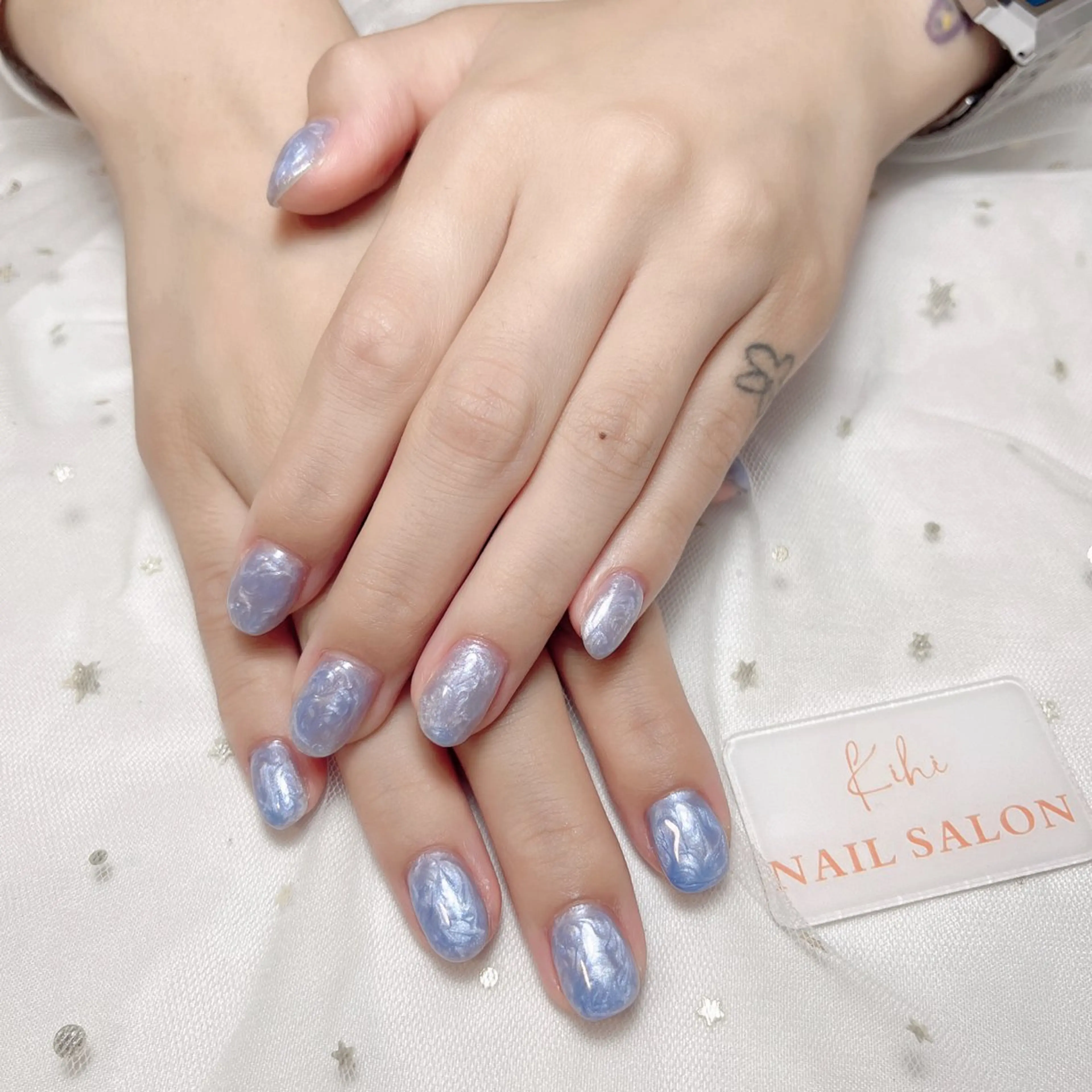 ネイル アートネイル フレンチネイル ジェルネイル グラデーション 韓国ネイル ハンドネイル 小林 あゆみのネイルデザイン