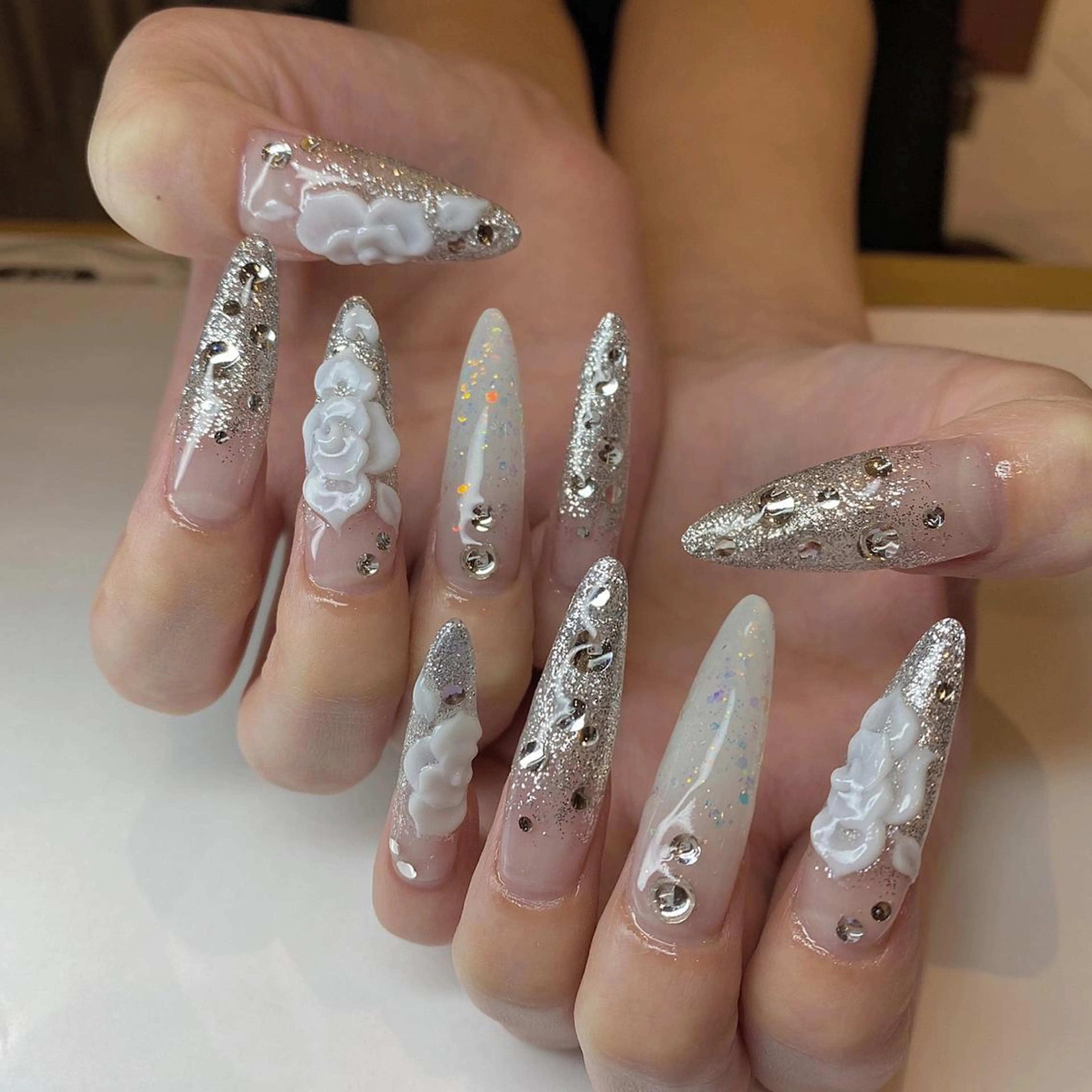 ネイル スカルプネイル ハンドネイル 鶴田୨ৎmaison de NALIのネイルデザイン