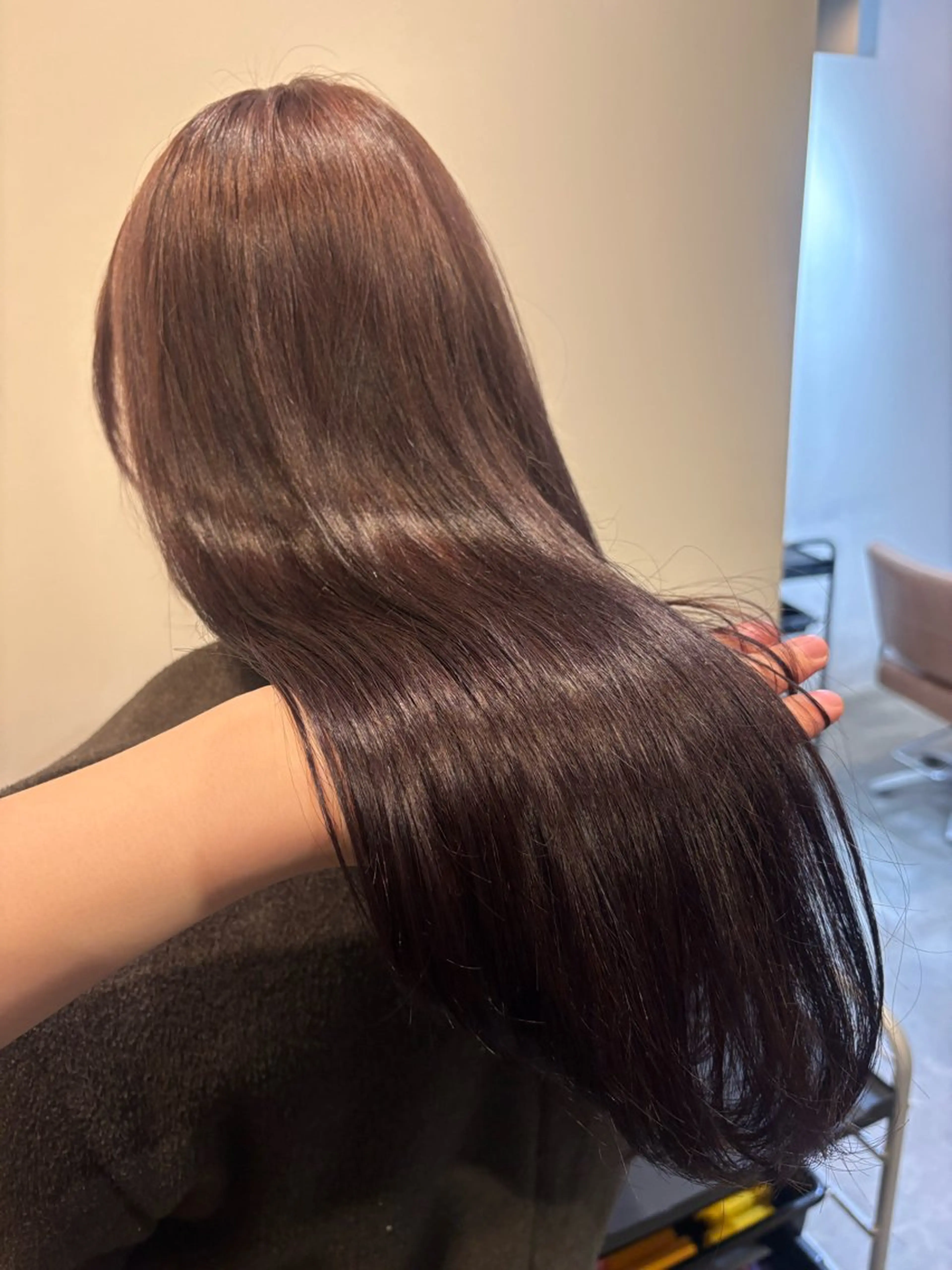 セミロング 💜ハナエ💜 オーダーメイド美髪✨のヘアスタイル