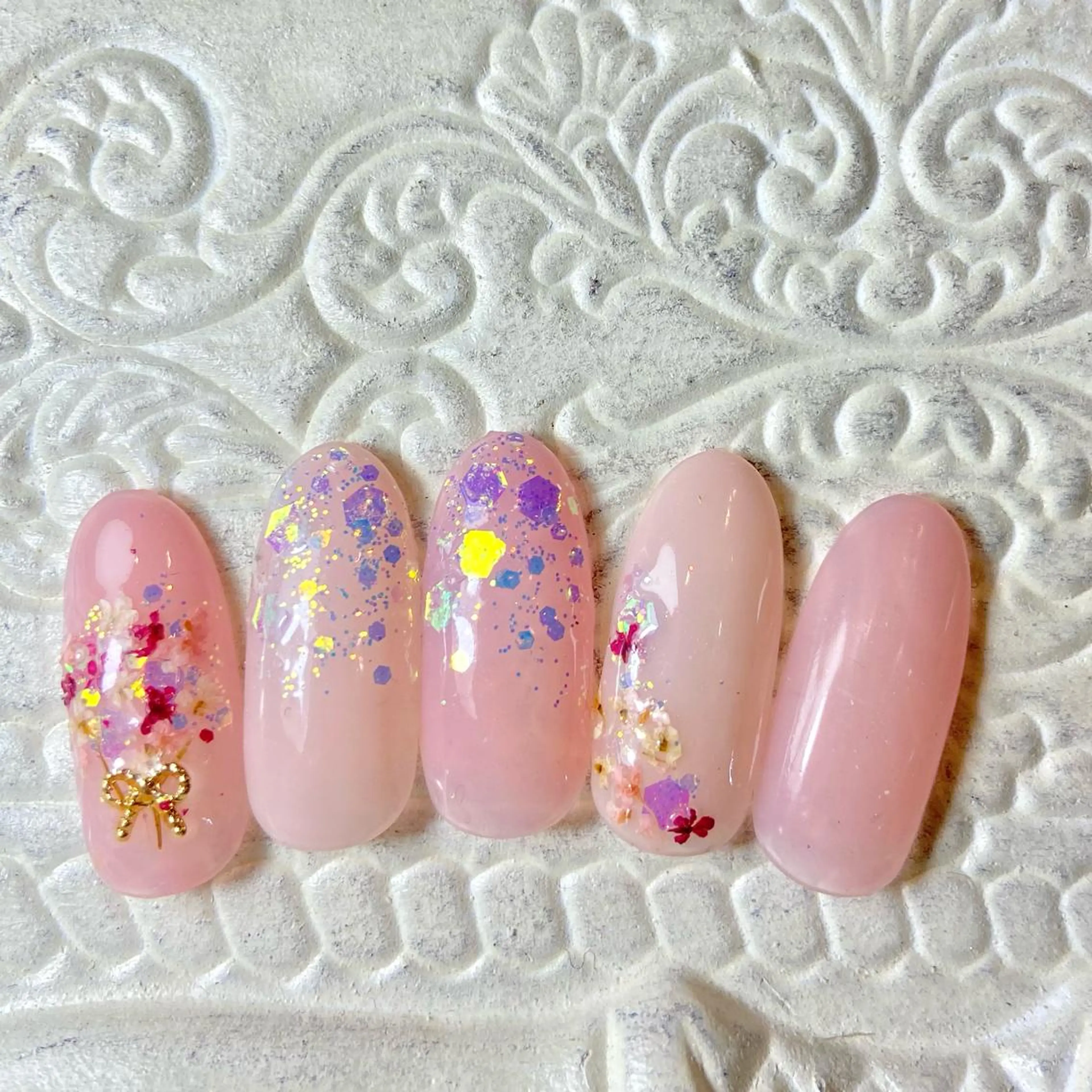 ネイル フラワーネイル Ange epais nAnnAnのその他イメージ