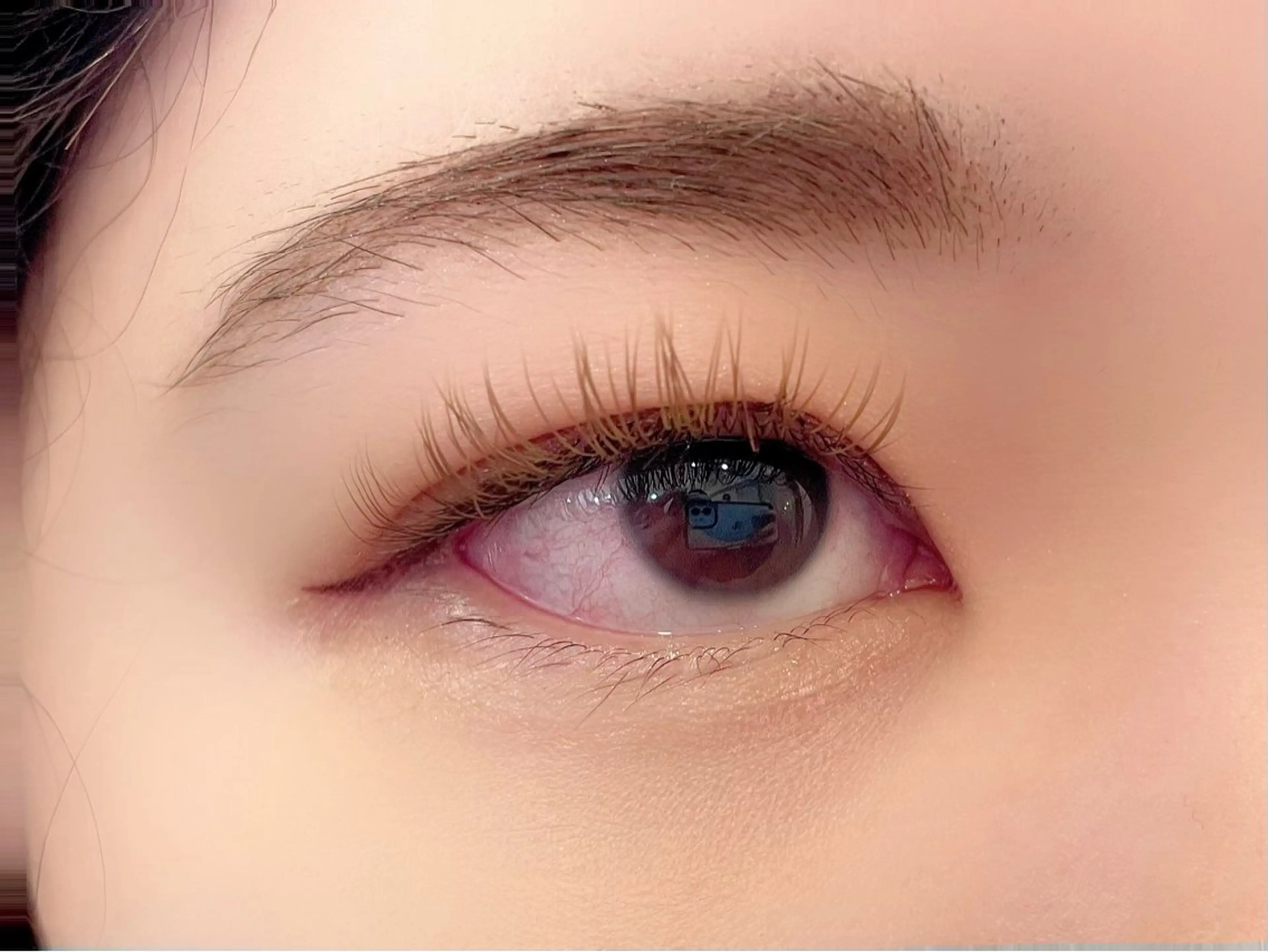 マツエク・マツパ Cカール カラーマツエク フラットラッシュ Eyelash Salon FAXIA 大宮店所属・後藤 彩音のマツエク・マツパデザイン