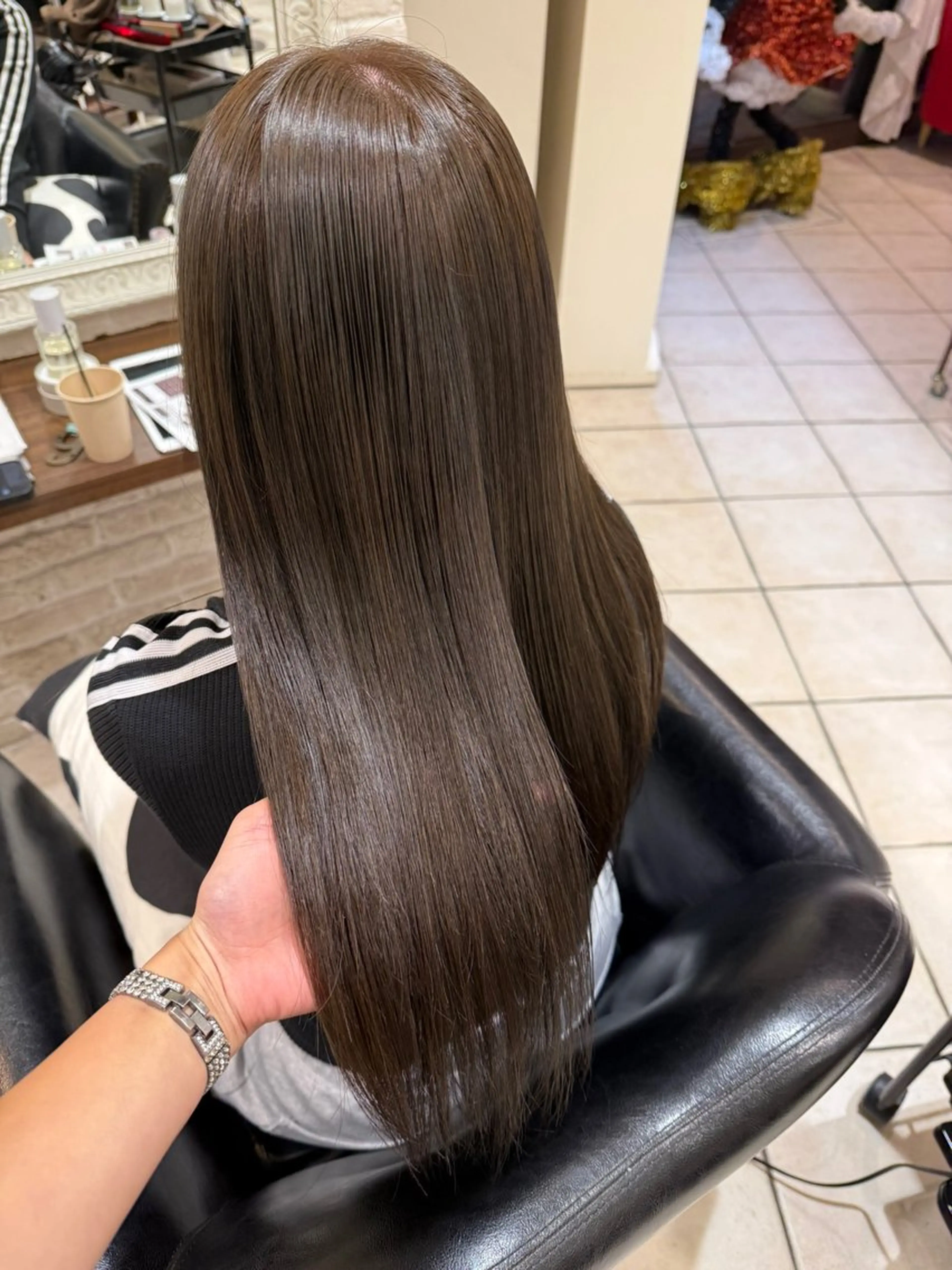 カラー 🩵RIKO🩵 透明感カラー🫧のヘアスタイル