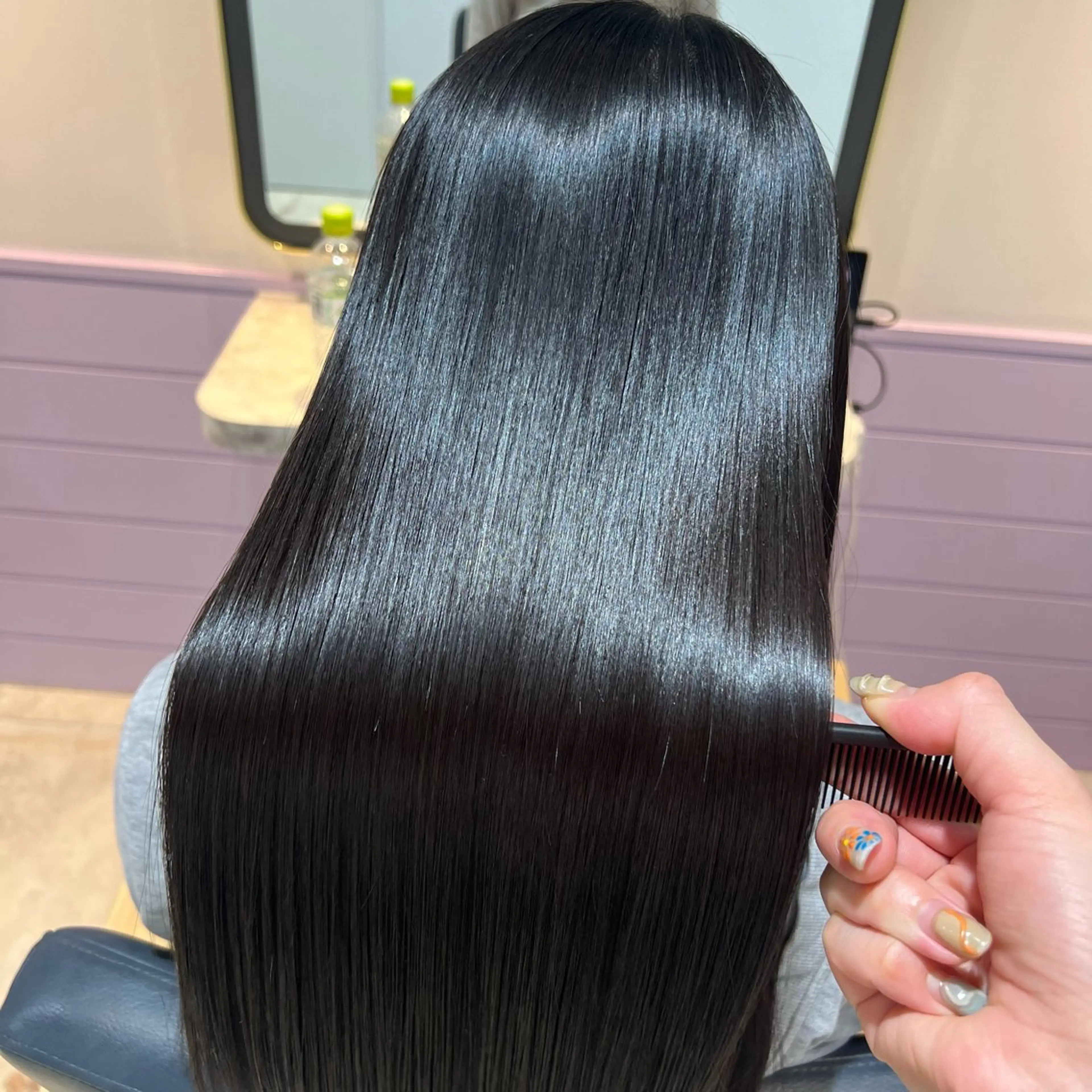 ロング 縮毛矯正 トリートメント 髪質改善✨石塚 真梨奈のヘアスタイル