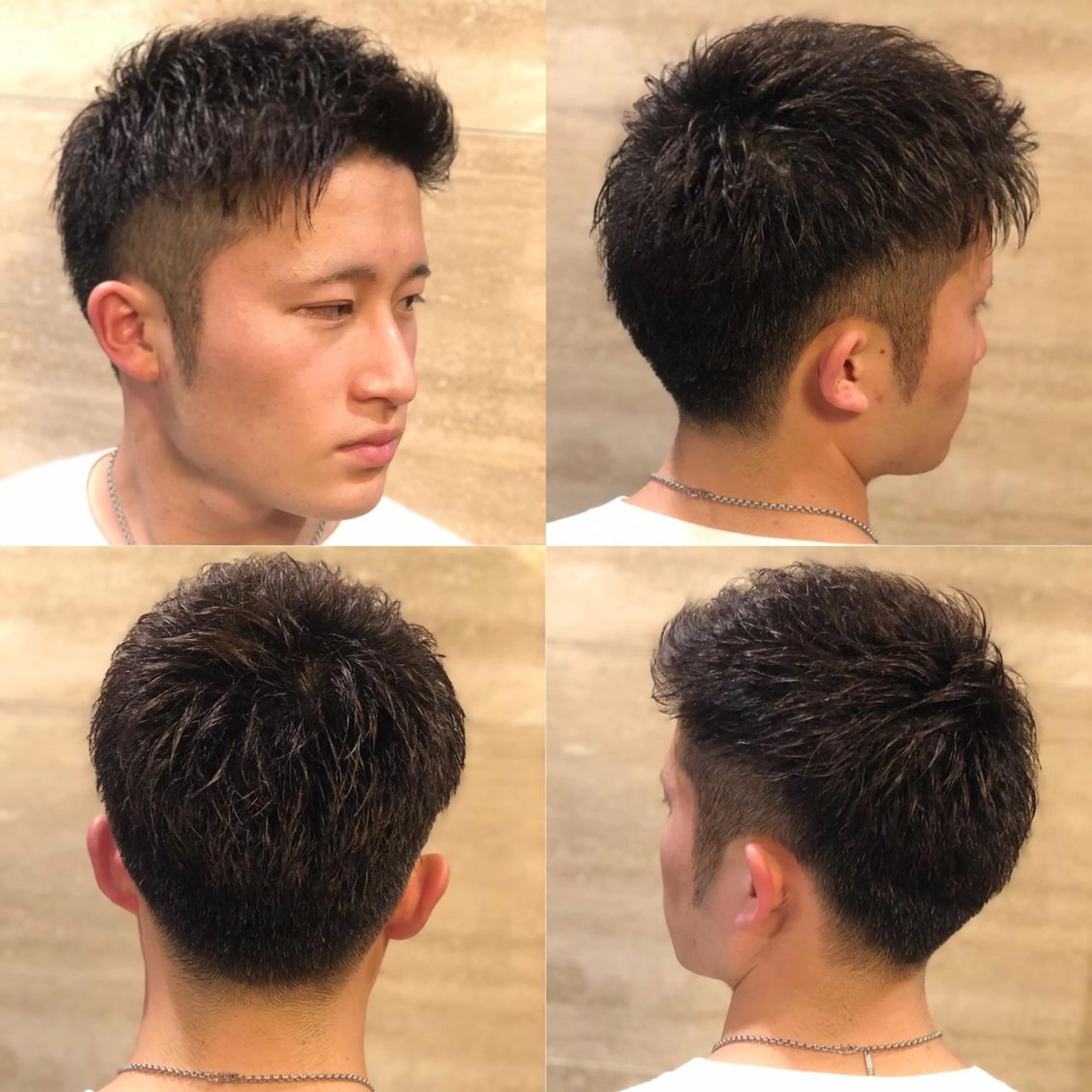 ショート ヘアアレンジ メンズ 萩原 勇樹のヘアスタイル