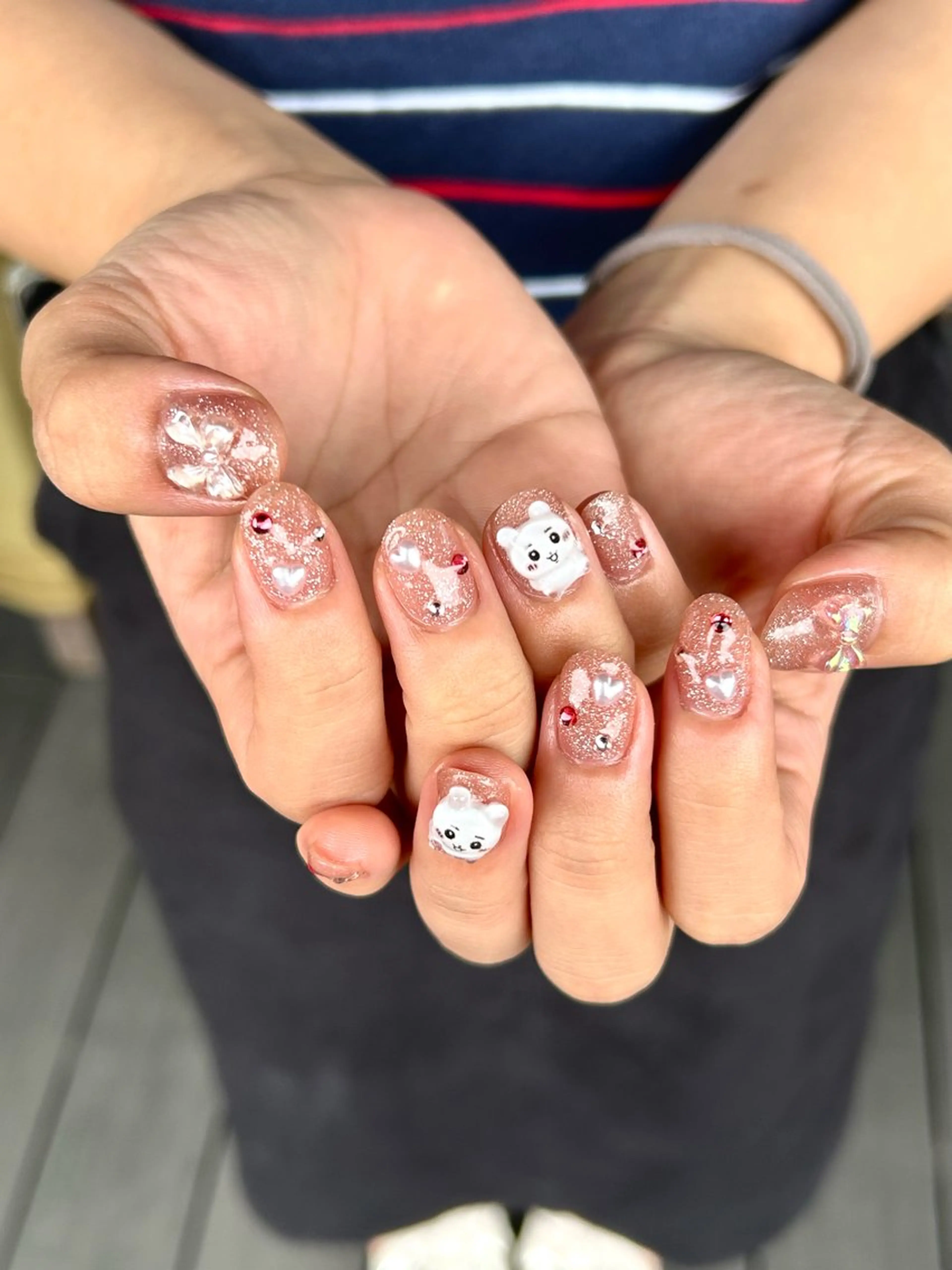 ネイル ハンドネイル Mana  🫧 パラジェル⌇自由が丘のネイルデザイン