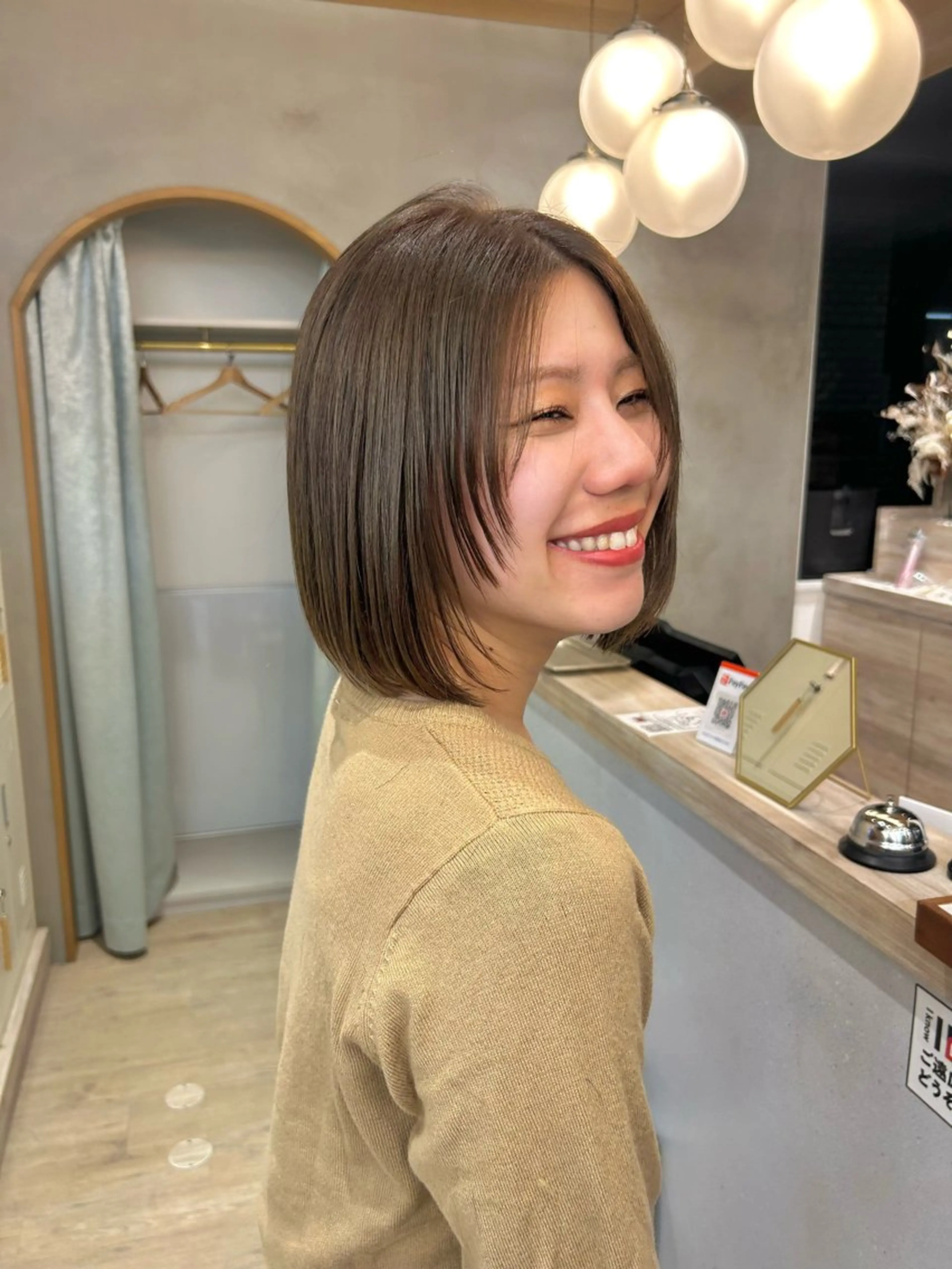 ショート カット ヘアカラー 縮毛矯正 トリートメント 🩵縮毛矯正/ブリー チ/髪質改善/いつかのヘアスタイル