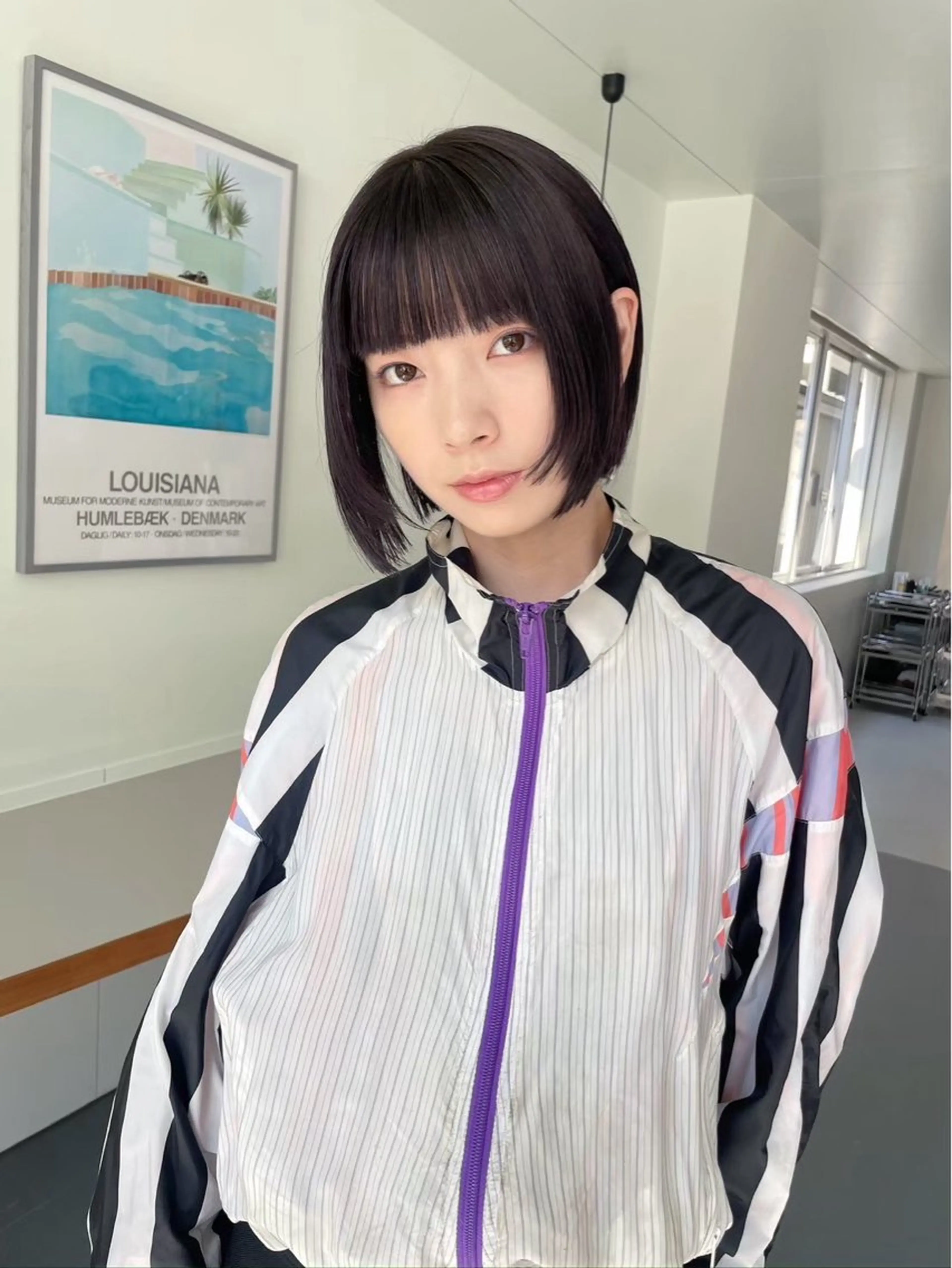 ショート カラー 透けるカラー🫧 Memi🎀のヘアスタイル