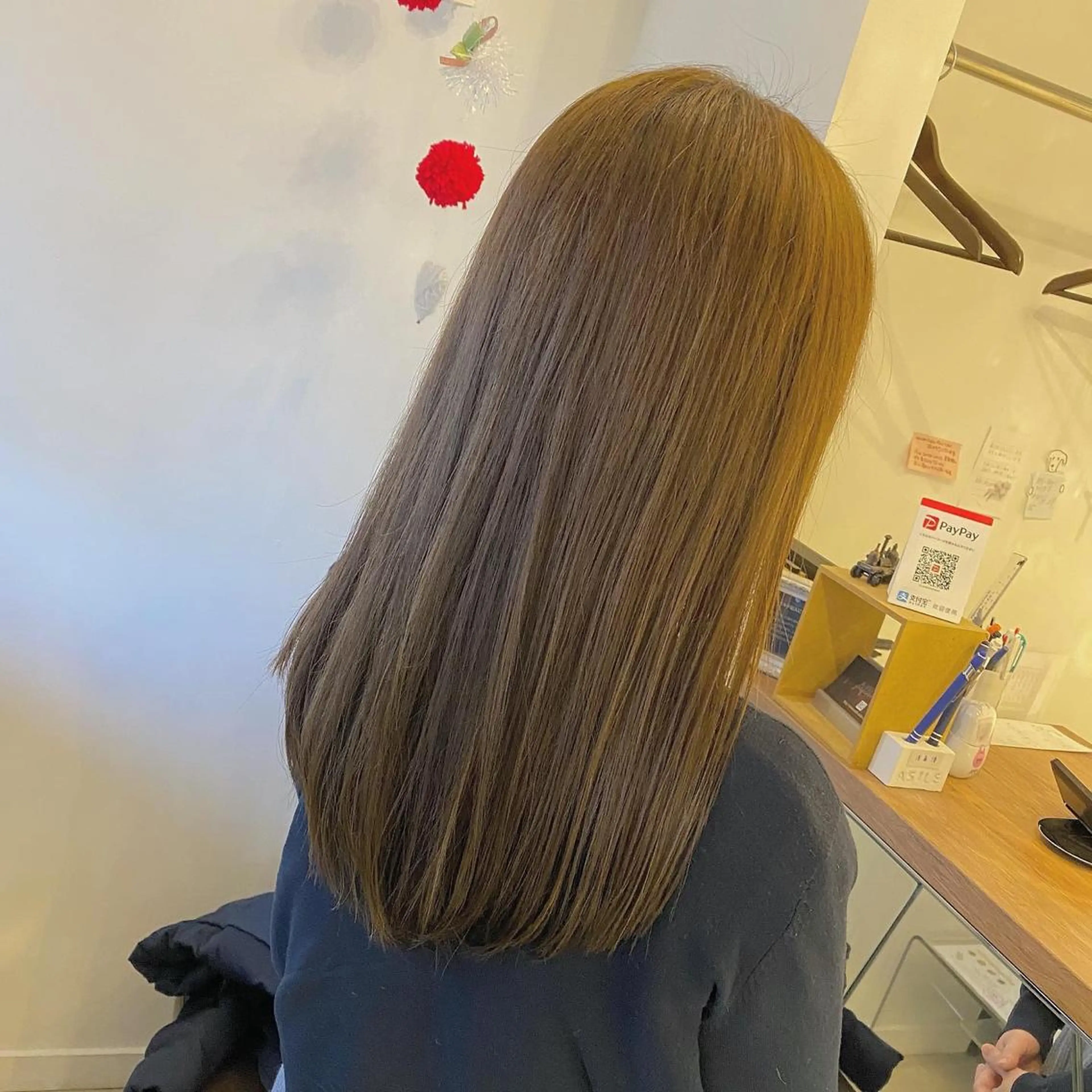 セミロング 髪質改善 SALOWIN 池袋Suite店所属・髪質改善特化 安東駿介のヘアスタイル