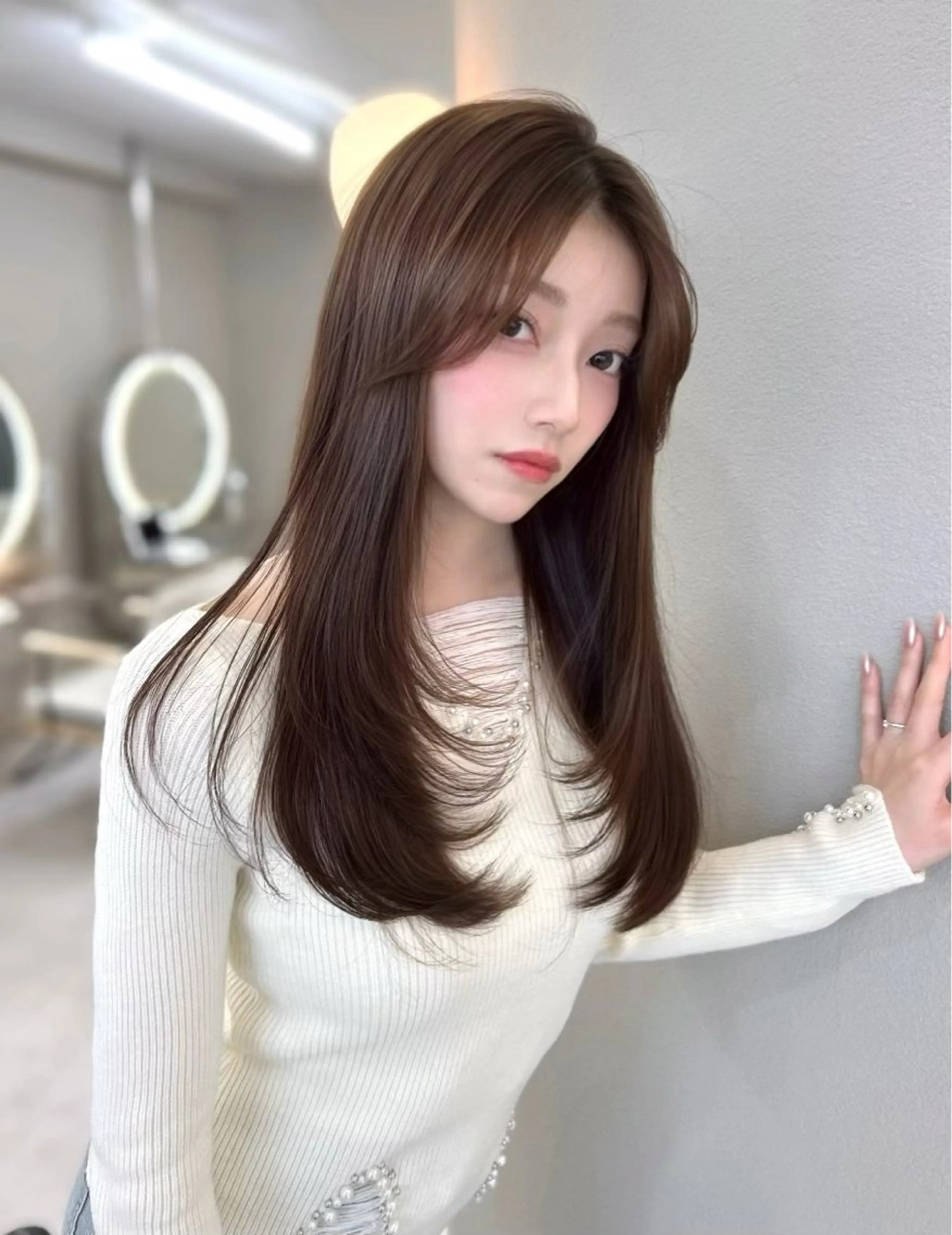 ロング レイヤーカット i.＋sapporo所属・🩶盛れるレイヤー カット/札幌🩶のヘアスタイル