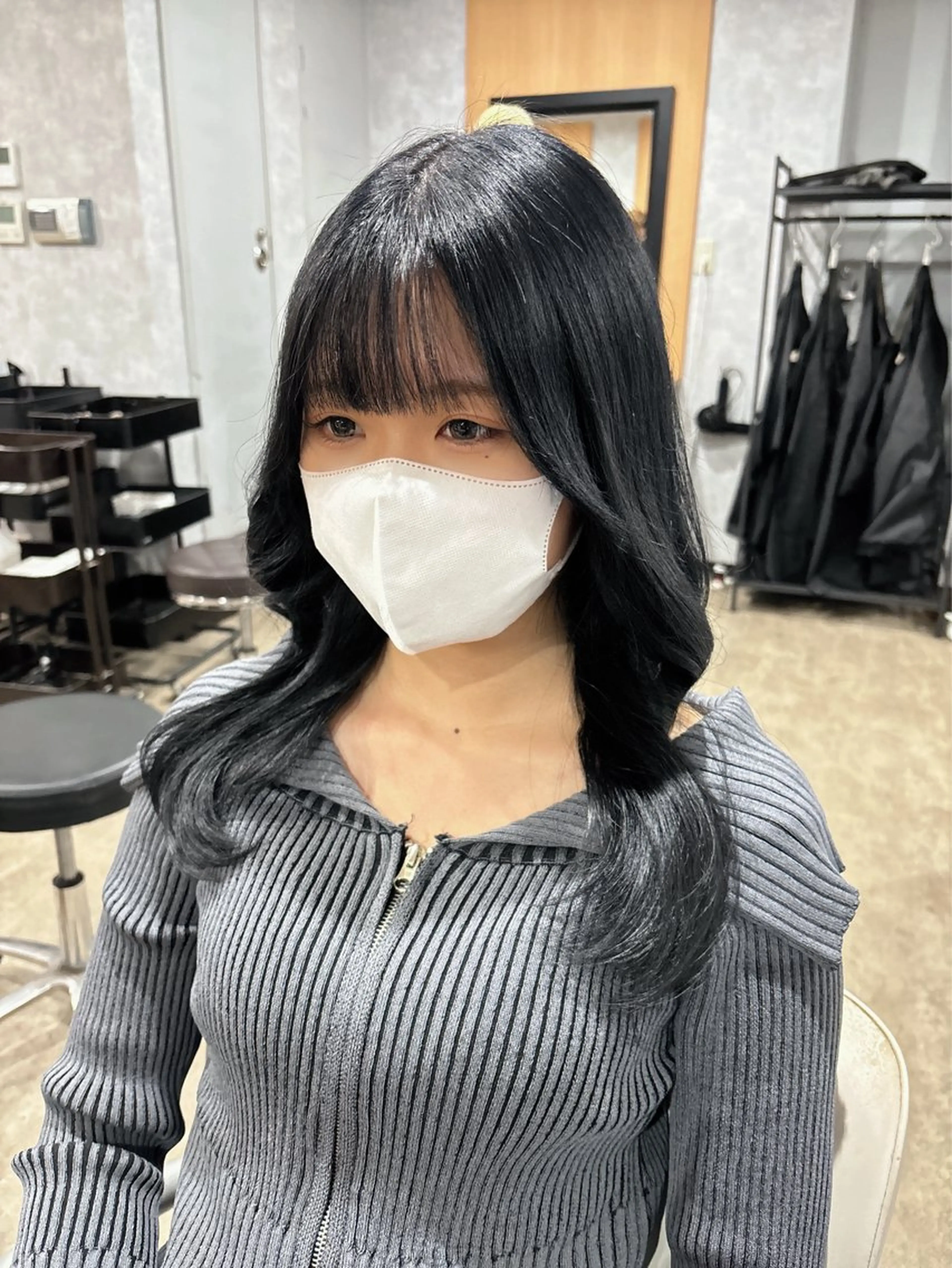 カラー La fith hair ray 札幌店所属・顔まわり/W カラー/リョウのヘアスタイル