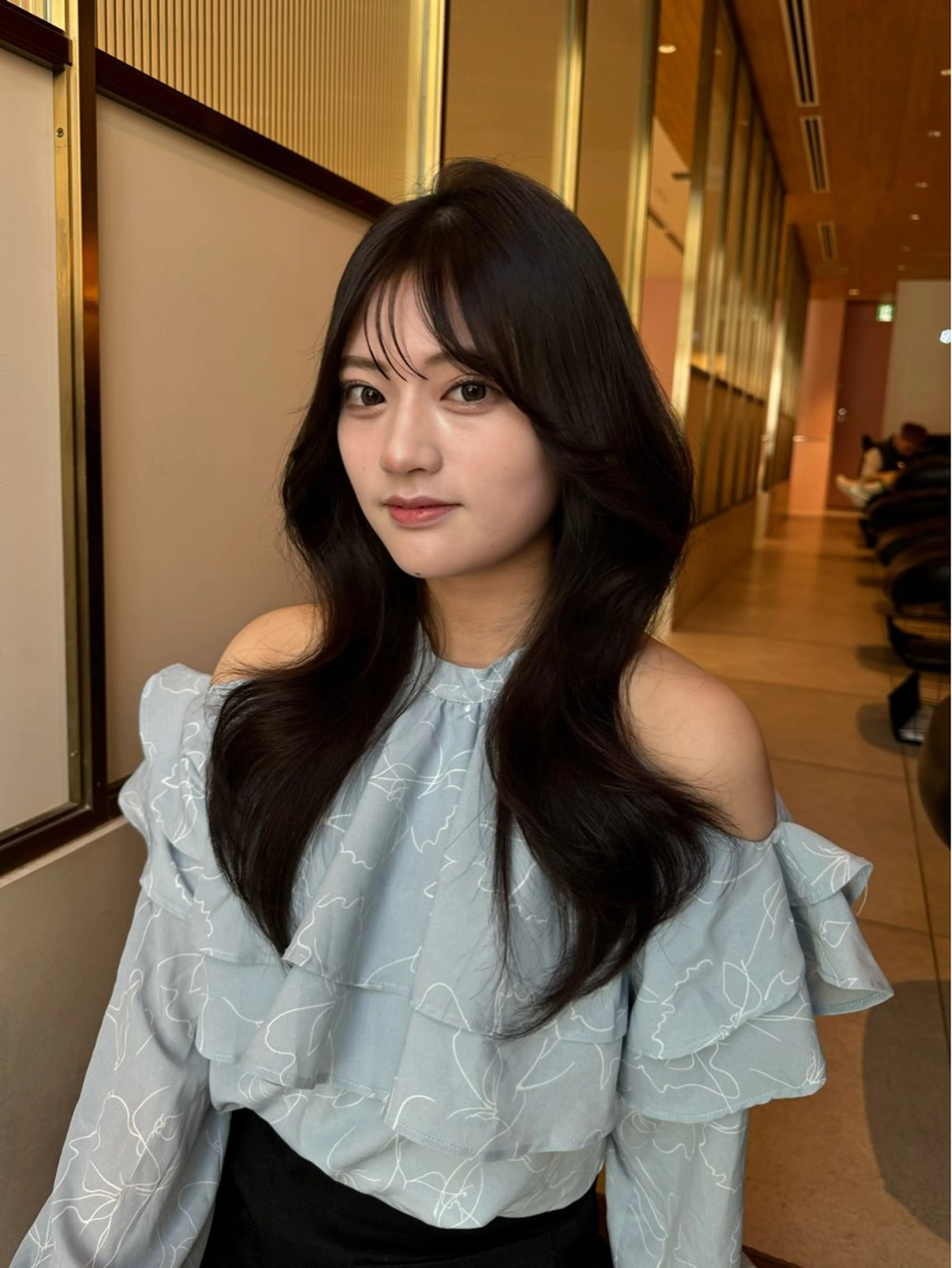 ロング 栄/レイヤー/ 津野 こころのヘアスタイル