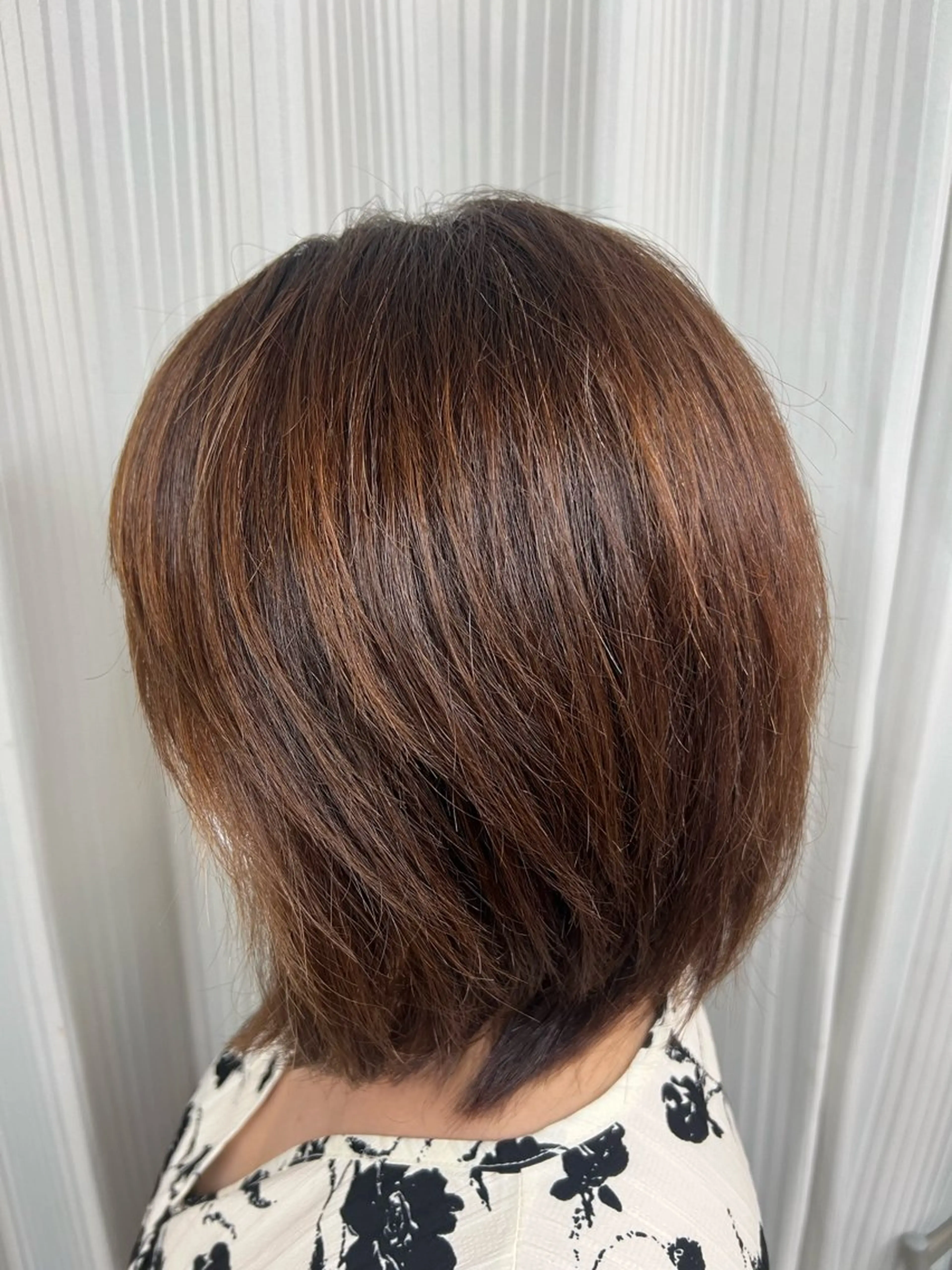 白髪染めリタッチ(根元染め)1cm〜2cmの写真