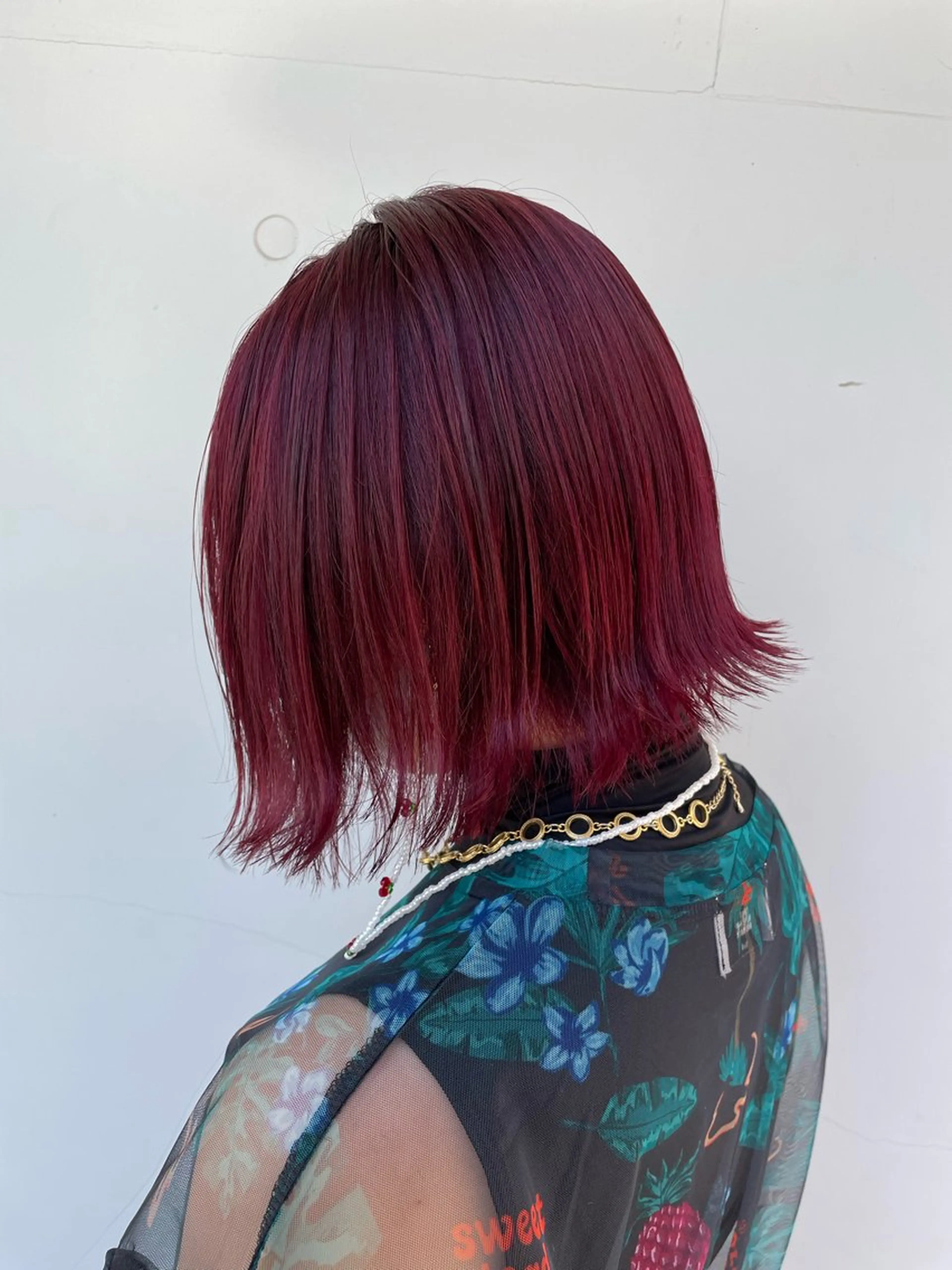 ミディアム カラー 🤍透明感カラー ソメヤナナ 🤍のヘアスタイル