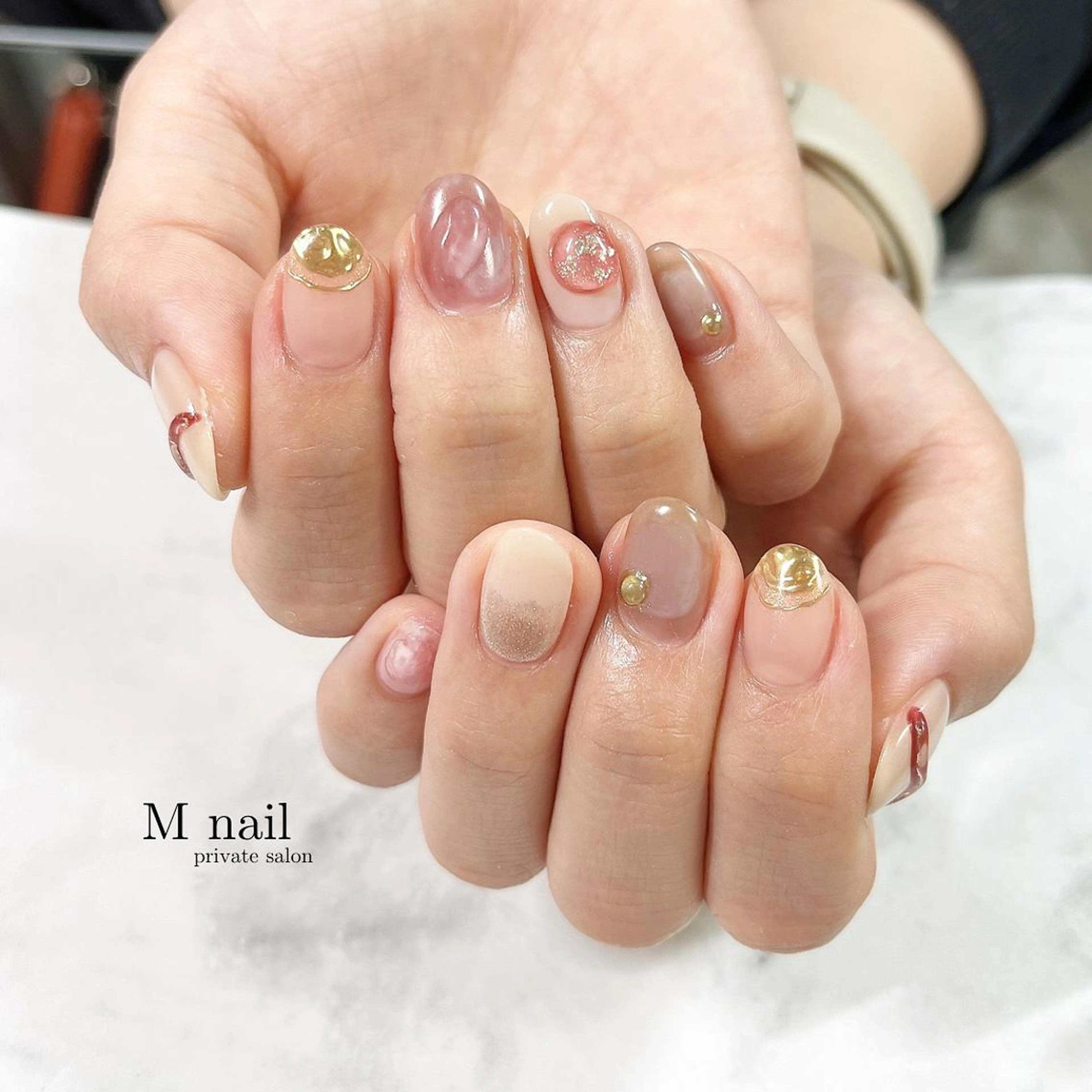 ネイル ハンドネイル M　nail所属・M nailのネイルデザイン
