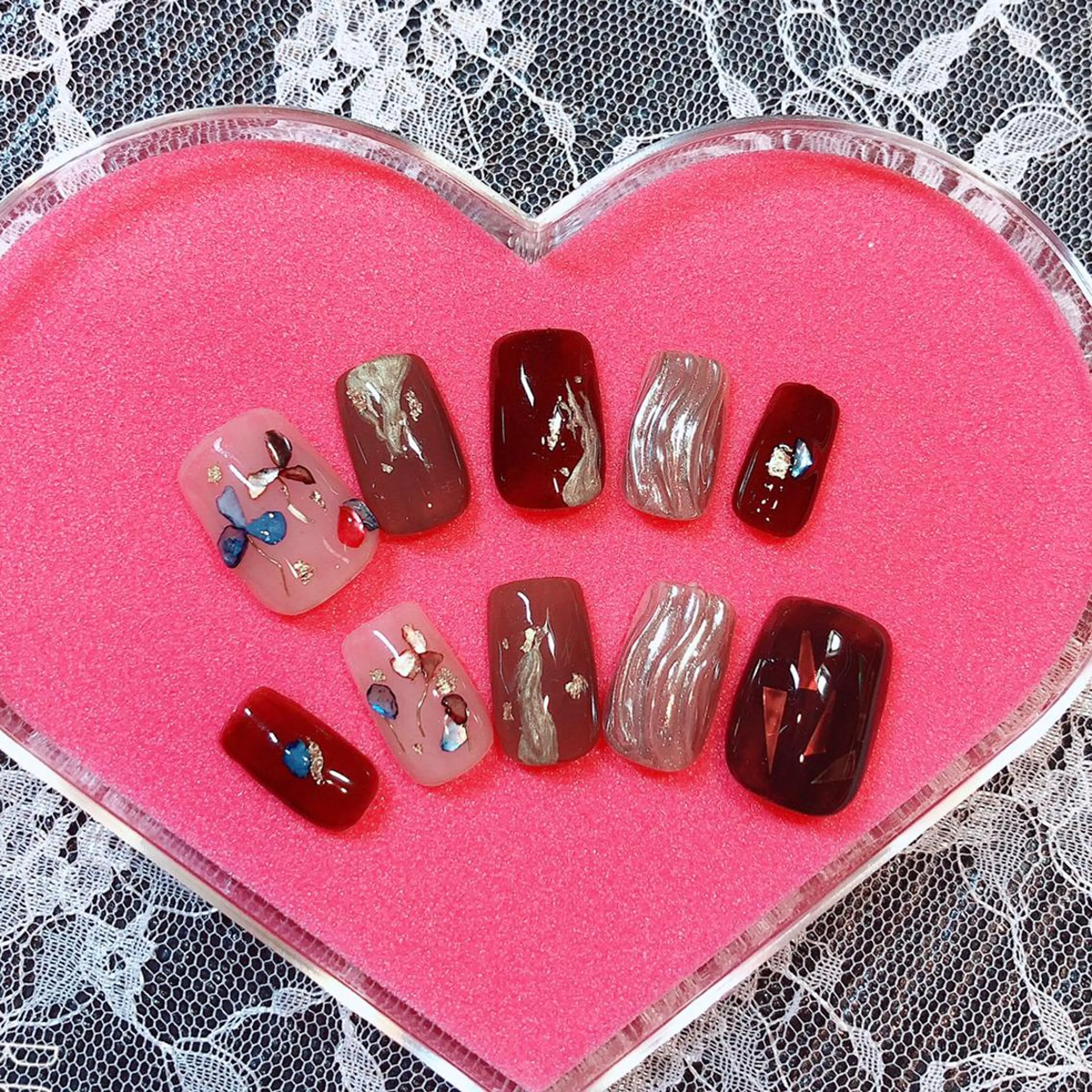 ネイル 成人式 ネイルチップ MISAKO nailのネイルデザイン
