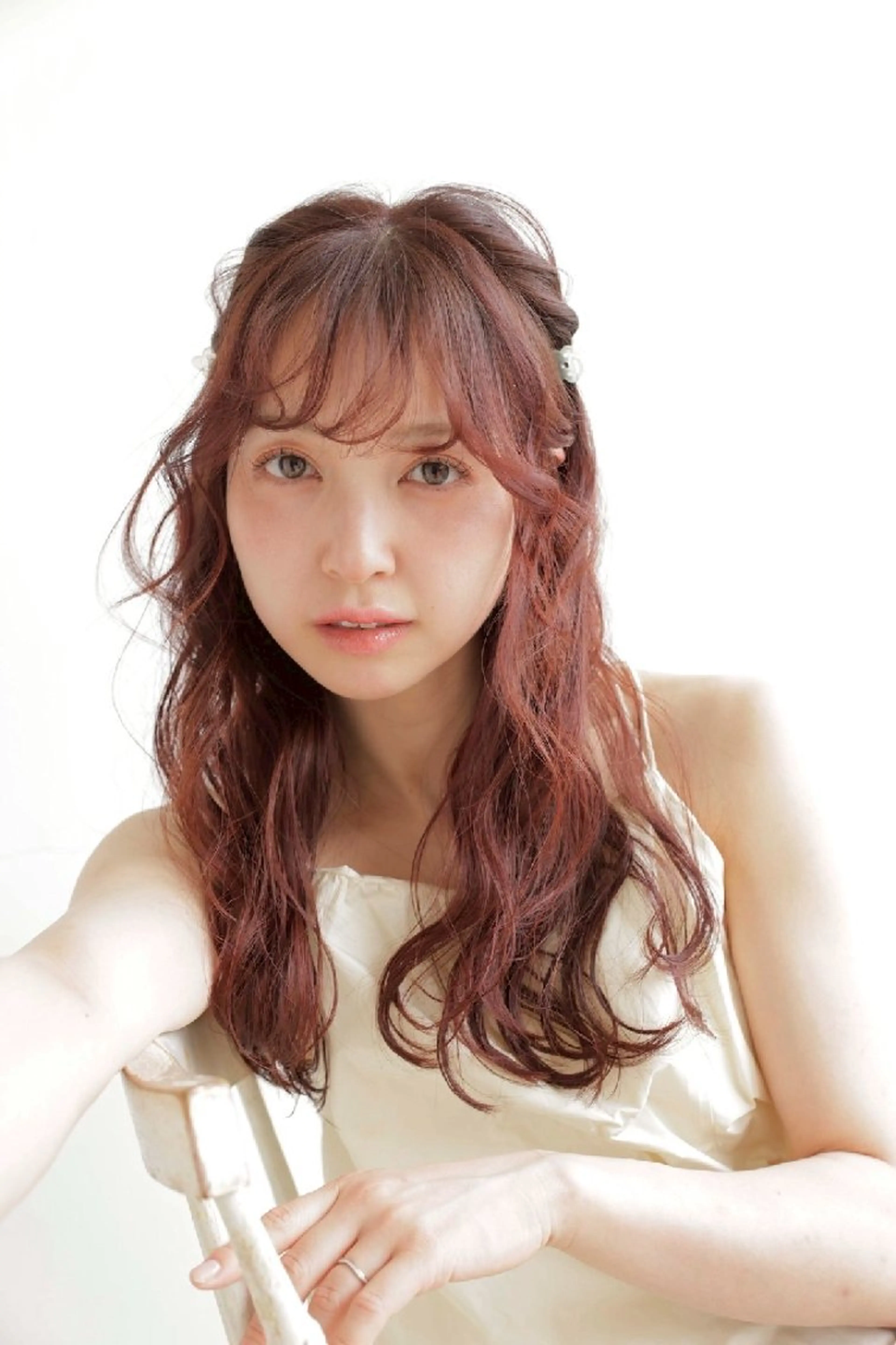 カラー 束感まつぱ🥑🤍 NATUKI🤍のマツエク・マツパデザイン