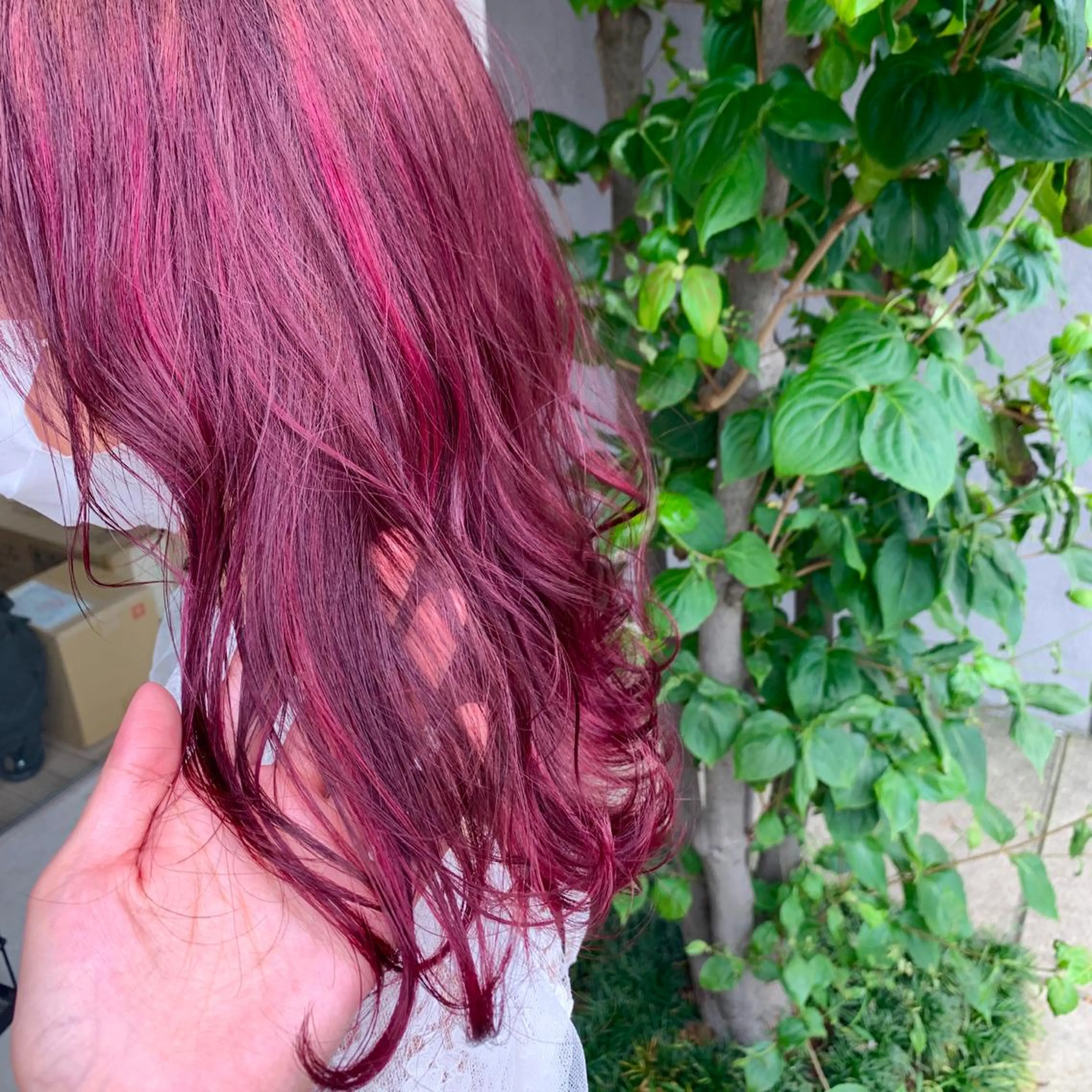 ロング カラー カット ヘアカラー トリートメント 大平 京佳のヘアスタイル