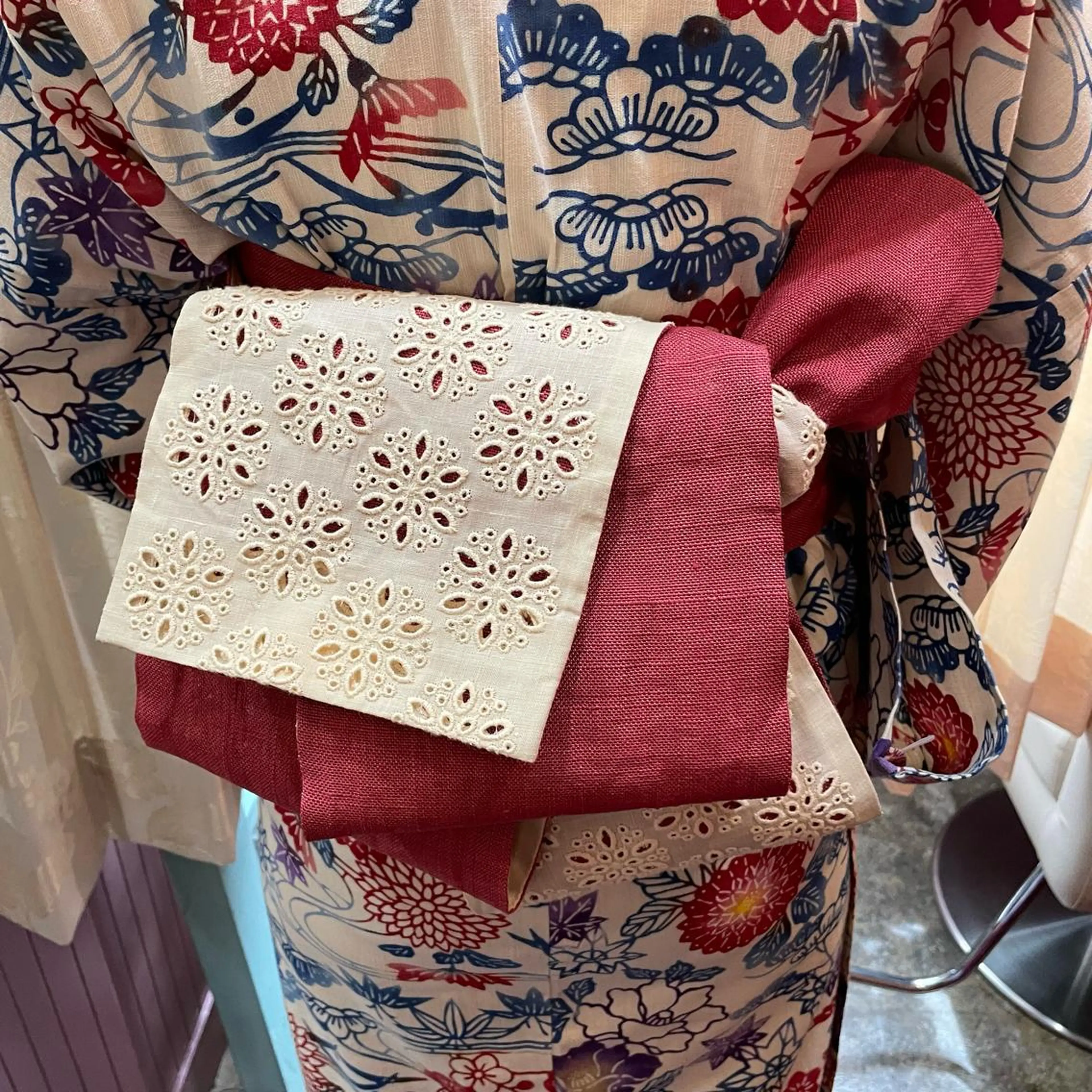 ミディアム カラー パーマ ヘアアレンジ メンズ 着付け 表参道Lise おおいしおりのヘアスタイル