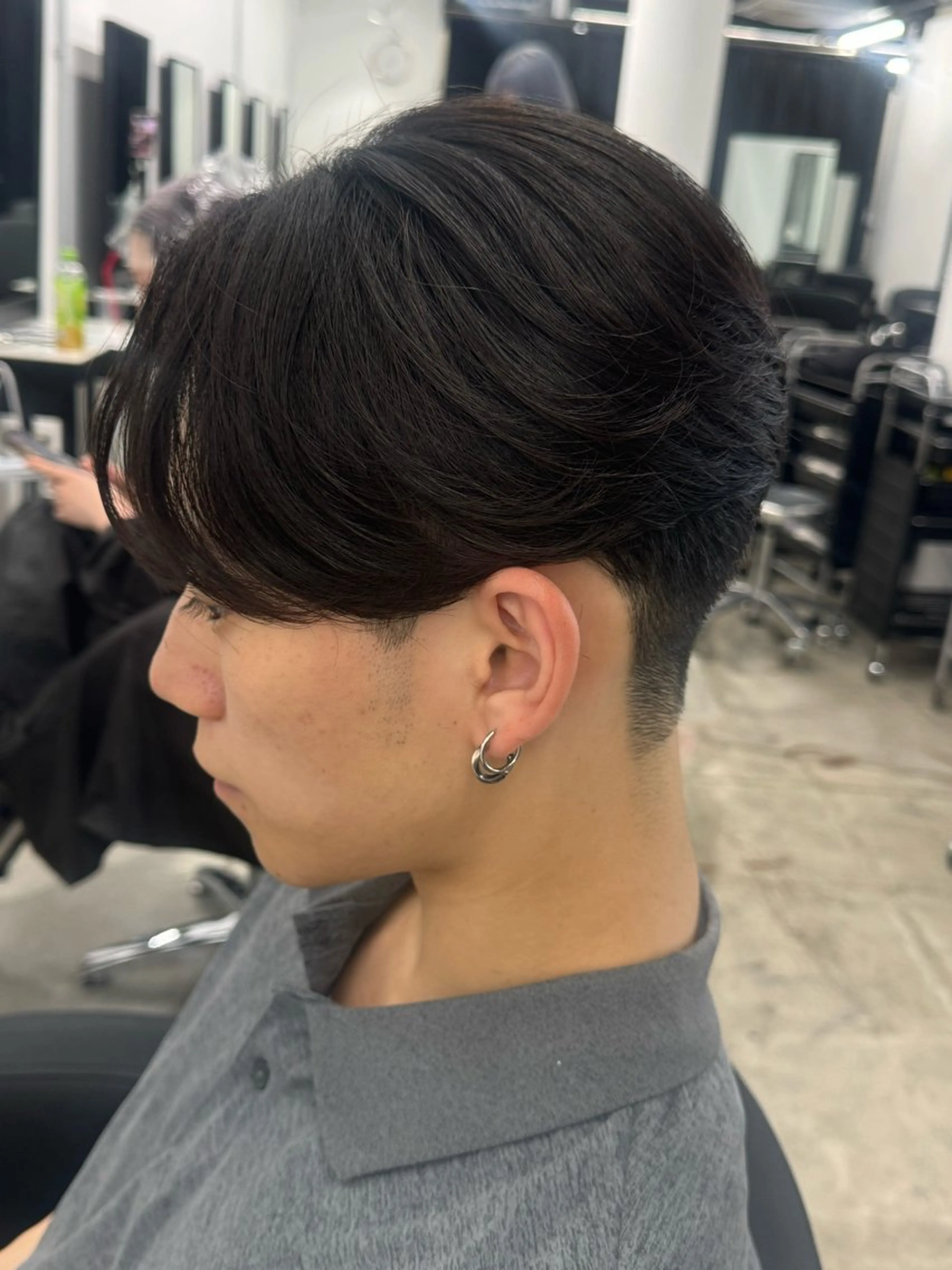 ショート メンズ カット 縮毛矯正 トリートメント ヘアセット Pia/KIRIA /福岡美容室のヘアスタイル