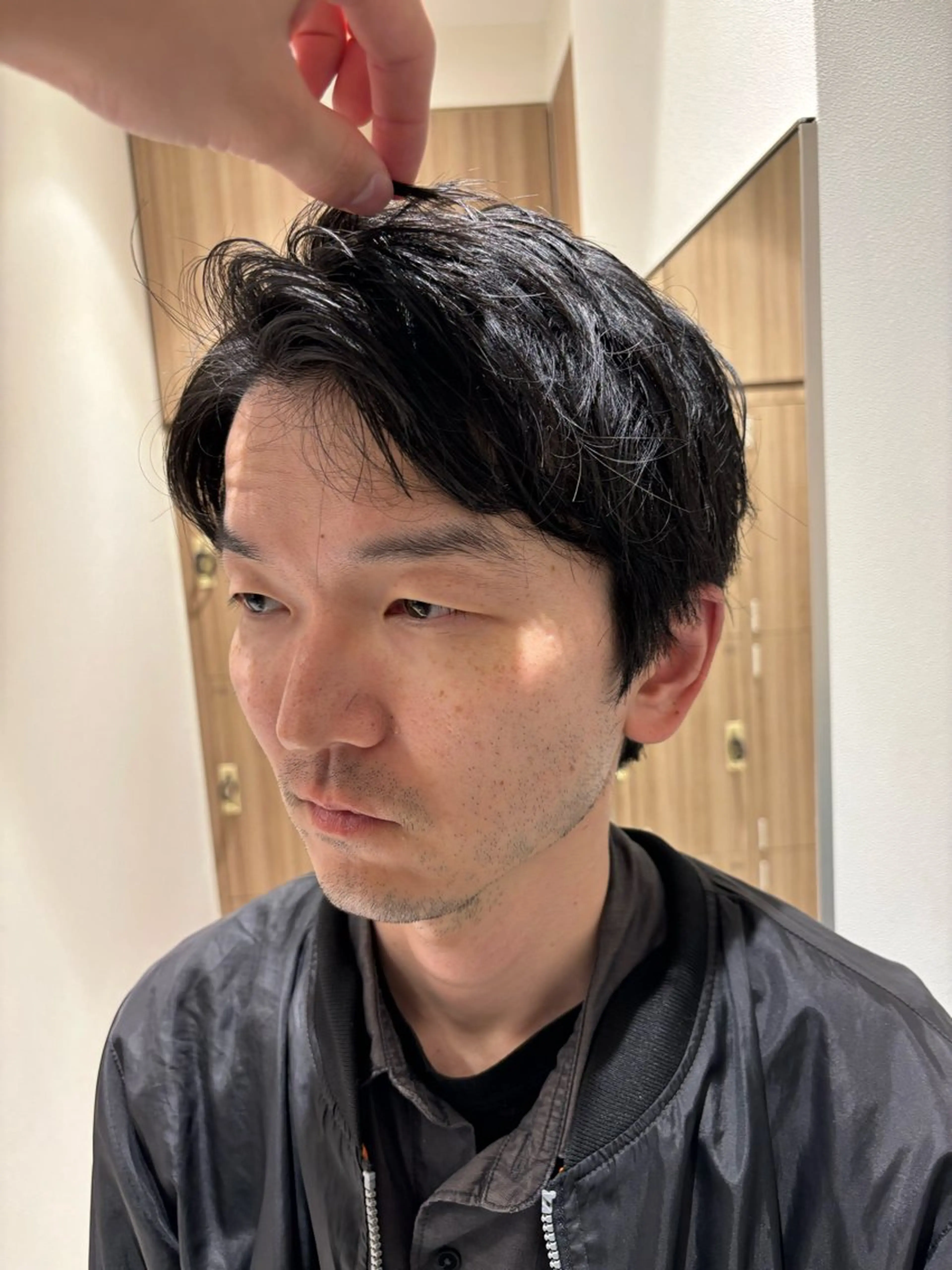 メンズ 刈り上げ 山本 侑平のヘアスタイル