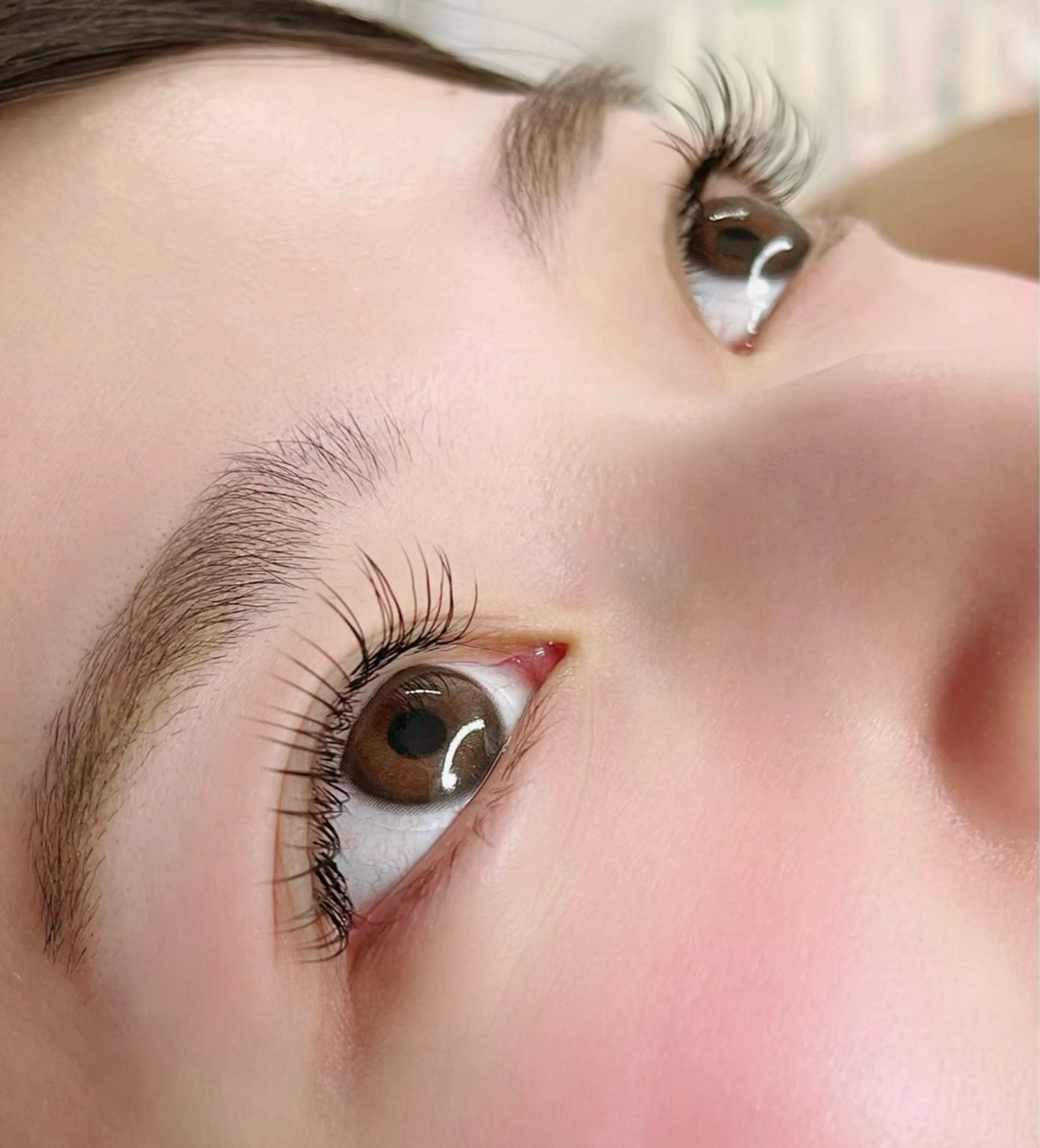 マツエク・マツパ フラットラッシュ パリジェンヌラッシュリフト まつげパーマ 一重×まつ毛パーマ ボリュームラッシュ マツエク Charme 五反田・不動前・目黒のマツエク・マツパデザイン