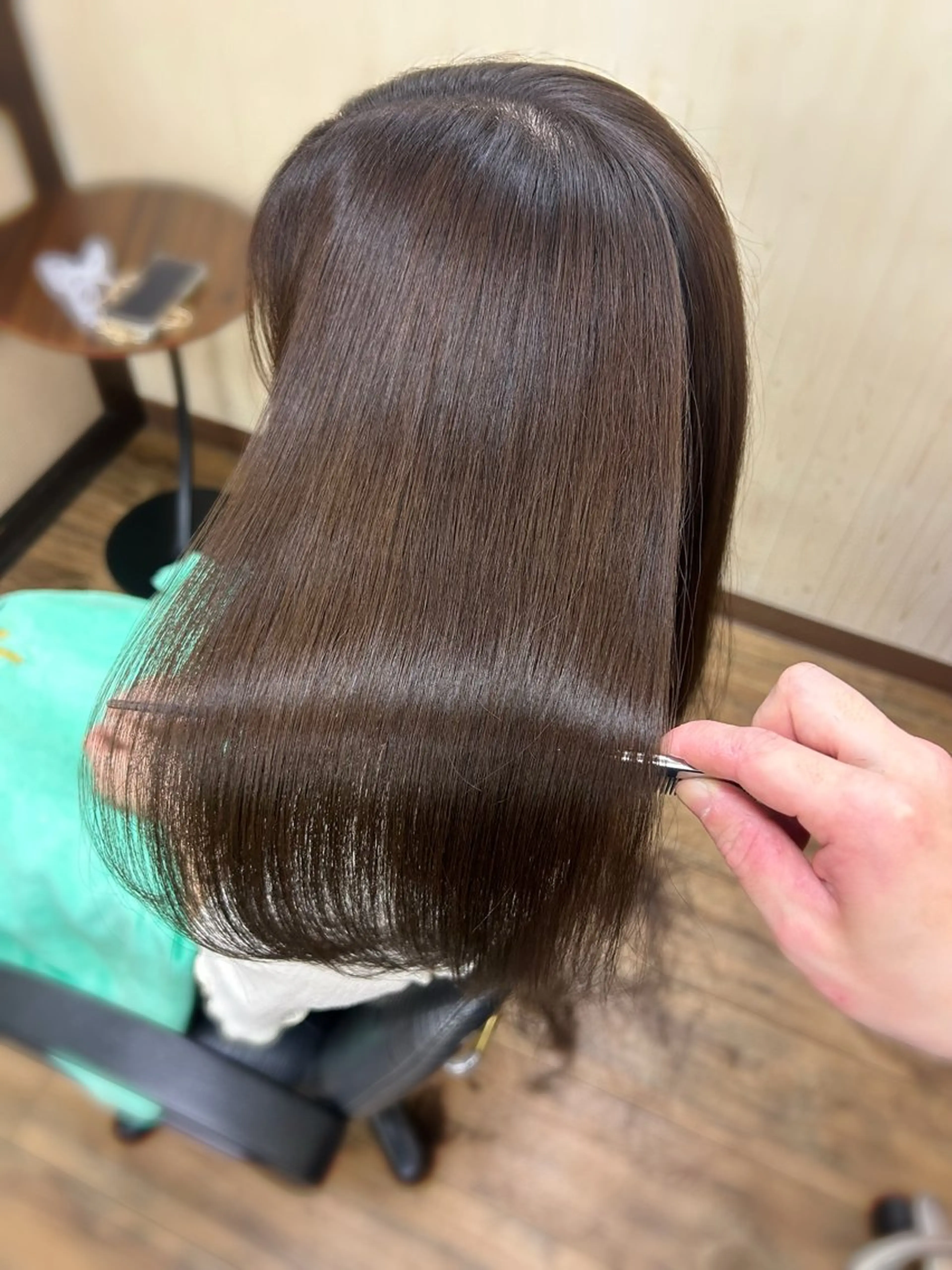 ロング みやたゆうき 髪質改善講師のヘアスタイル