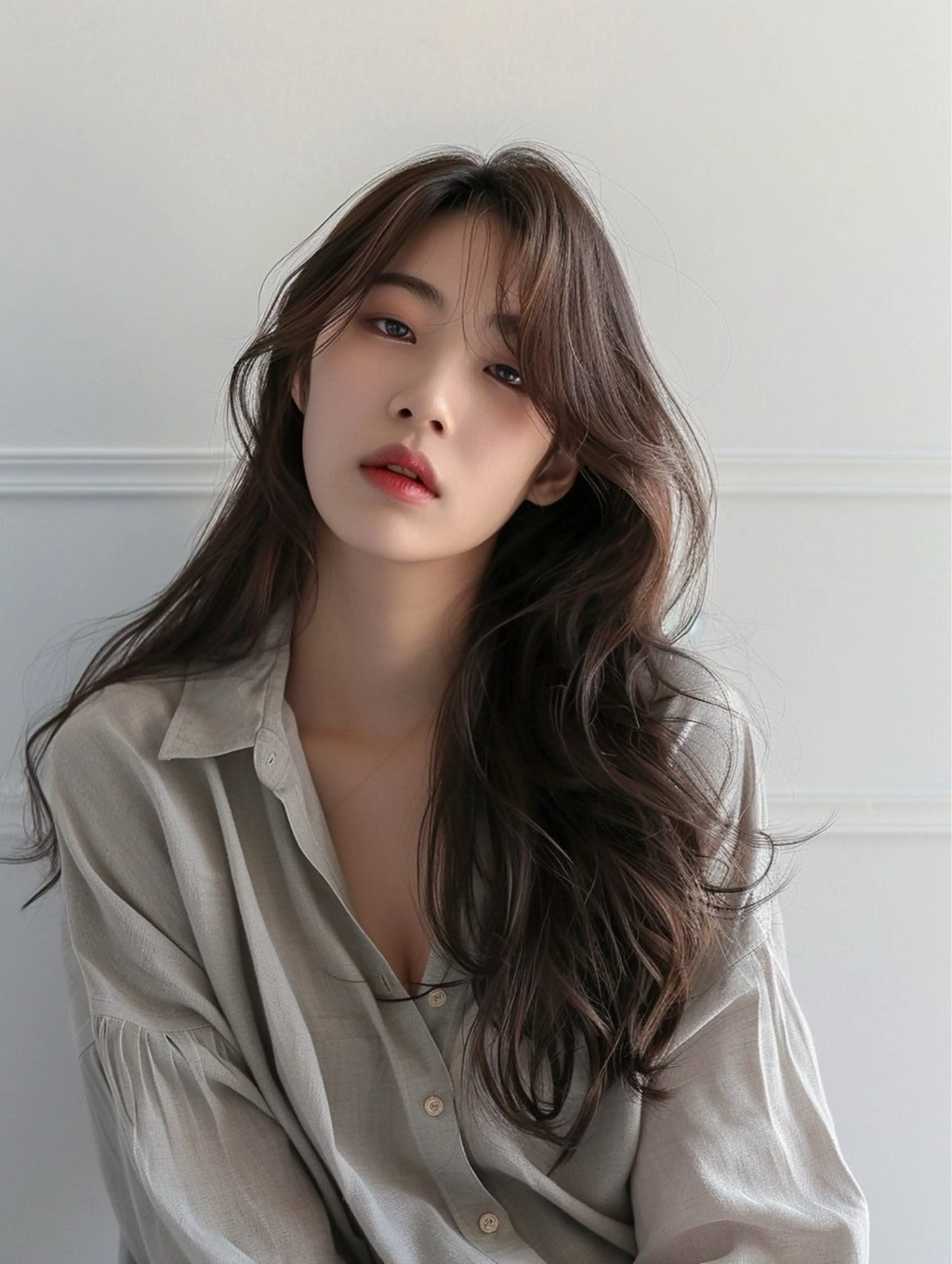 ロング カット ヘアカラー トリートメント 韓国・エクステ🕊️ CHINA🕊️のマツエク・マツパデザイン