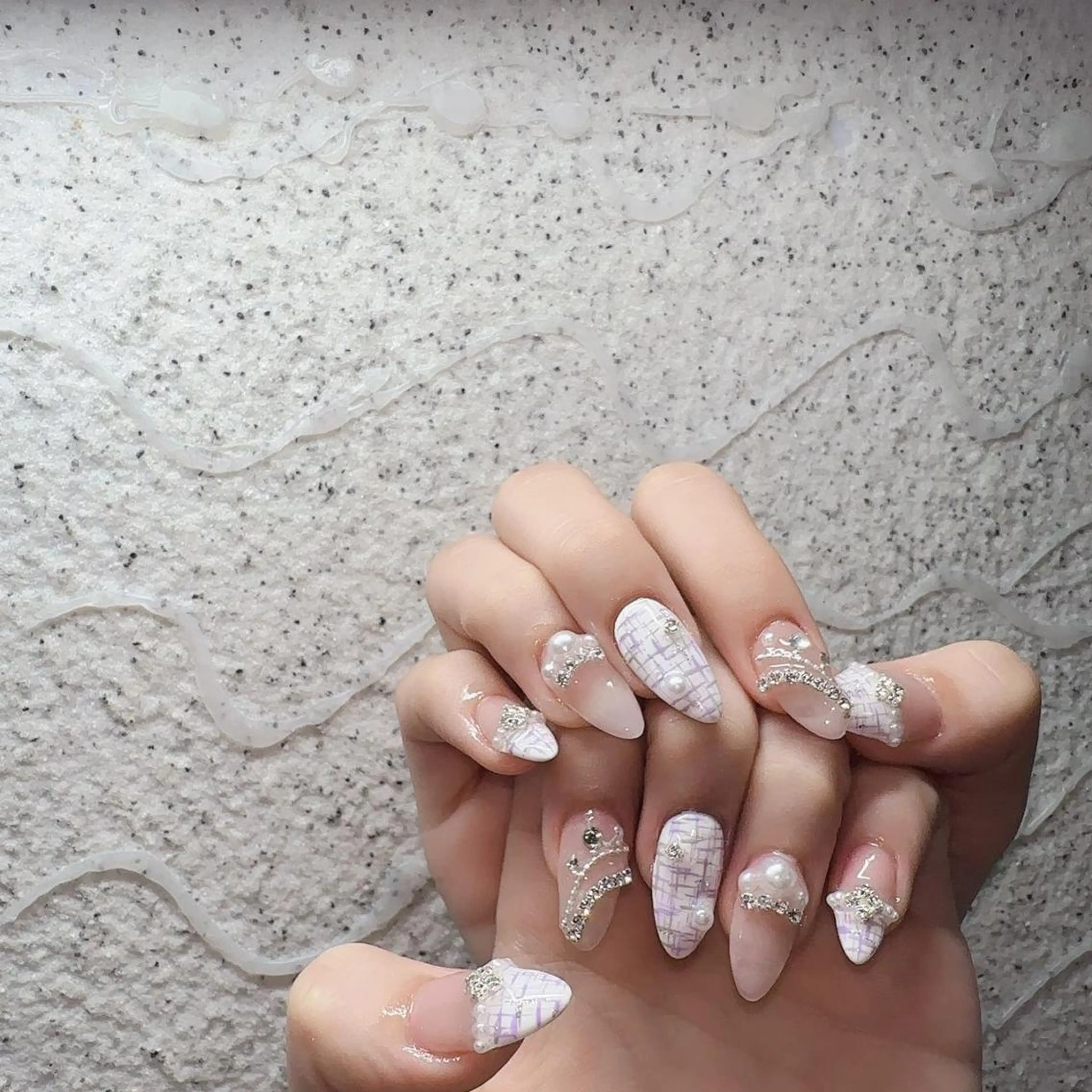 ネイル 長さ出し ネイルチップ Queens PUPUのネイルデザイン