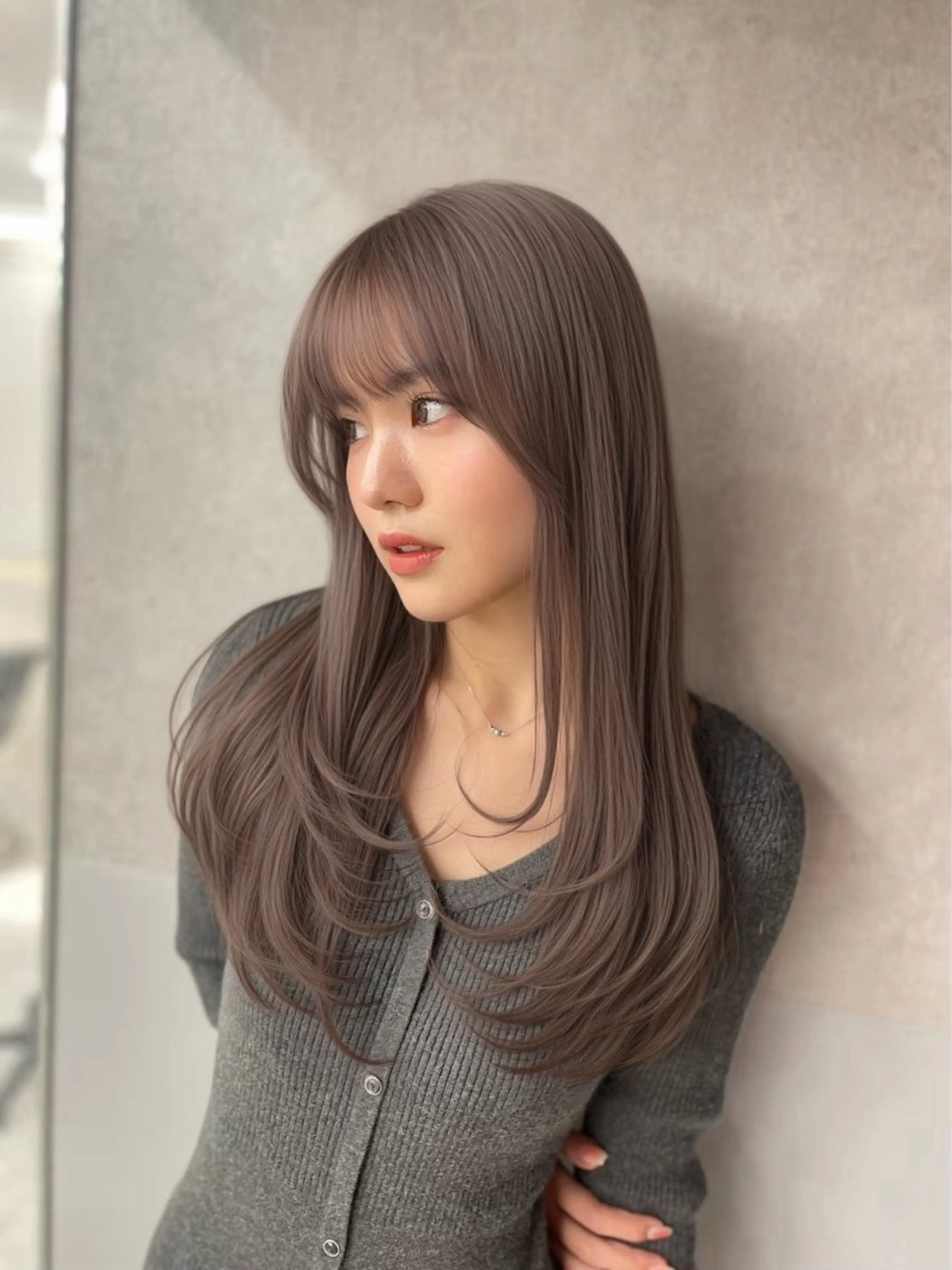 ロング レイヤーカット Lond  ulu所属・ハセ/韓国ヘア / lond uluのヘアスタイル