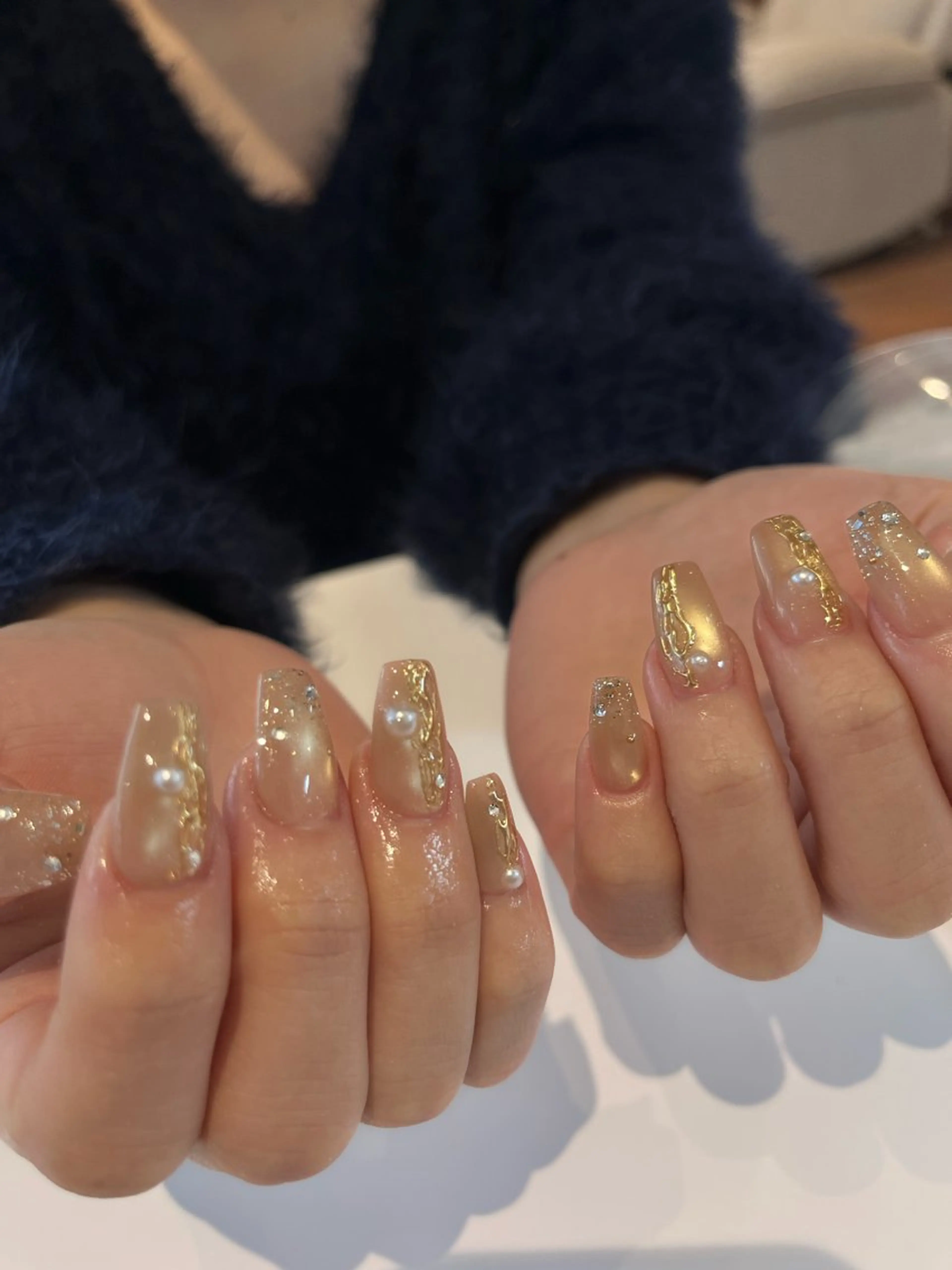 ネイル 成人式 ハンドネイル ballie／小野原 なつみのネイルデザイン