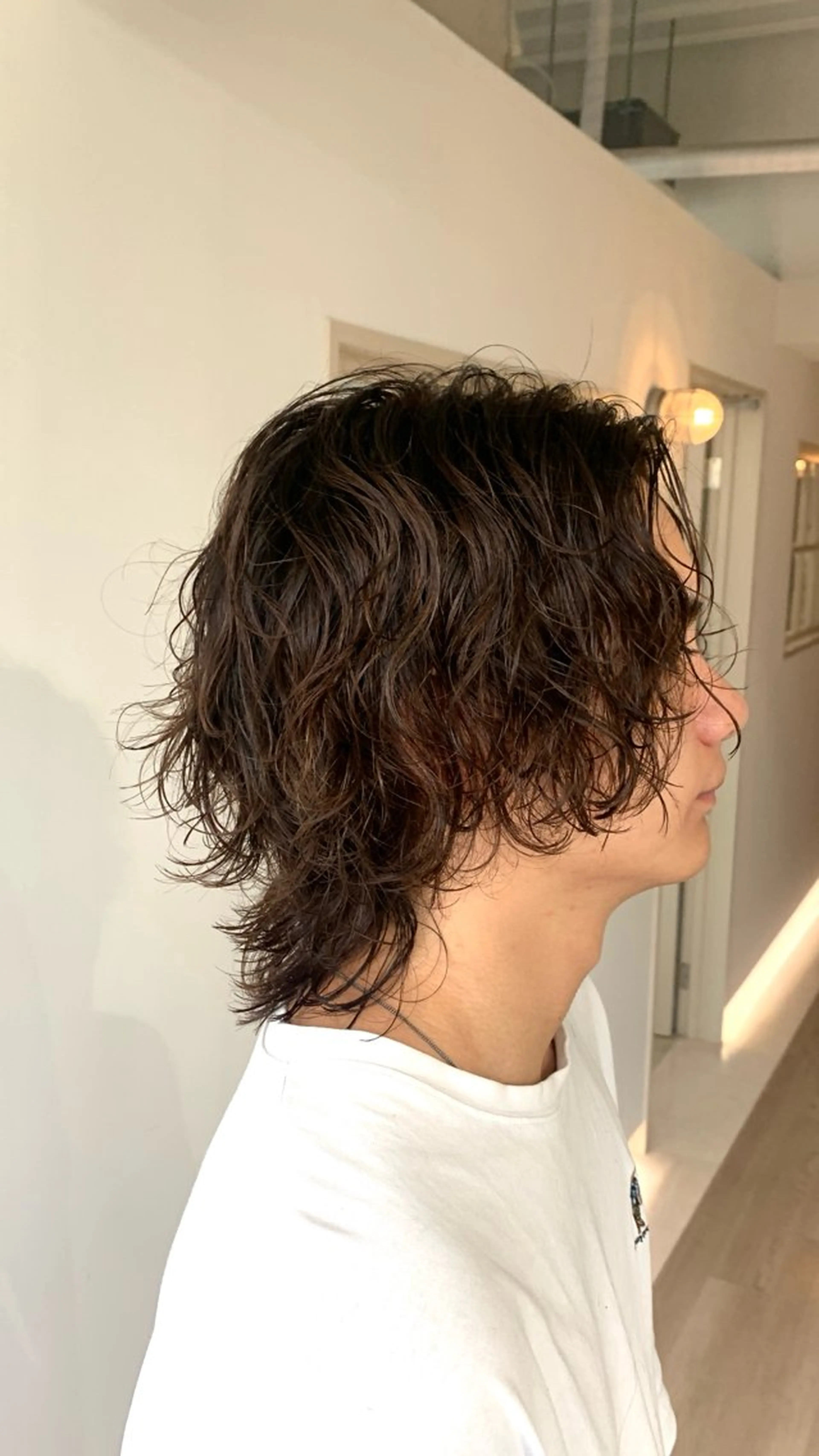 ミディアム パーマ メンズ カット パーマ トリートメント stylist hiro  by schon所属・大人男髪/メンズ パーマ/hiroのヘアスタイル