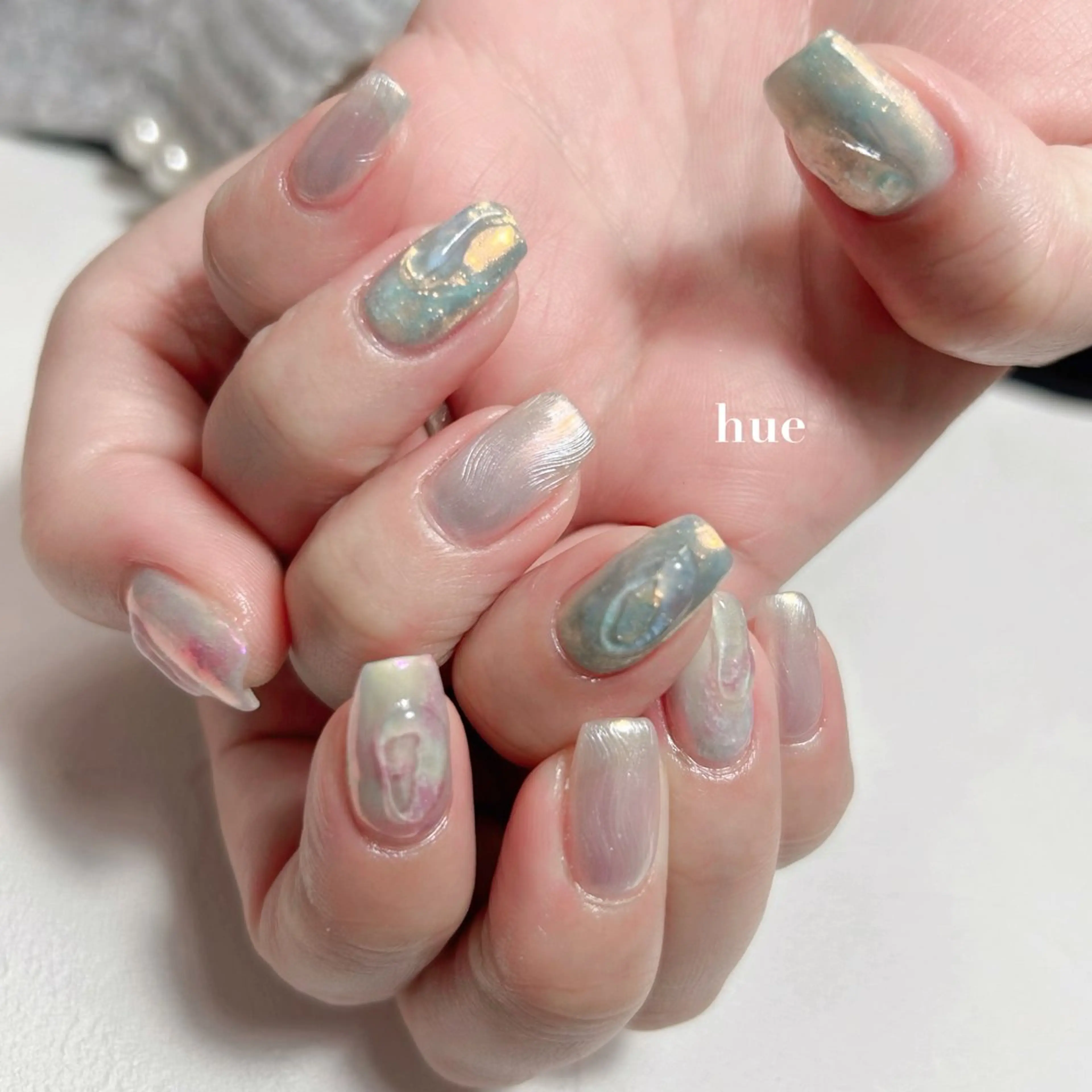 ネイル hue nailのネイルデザイン