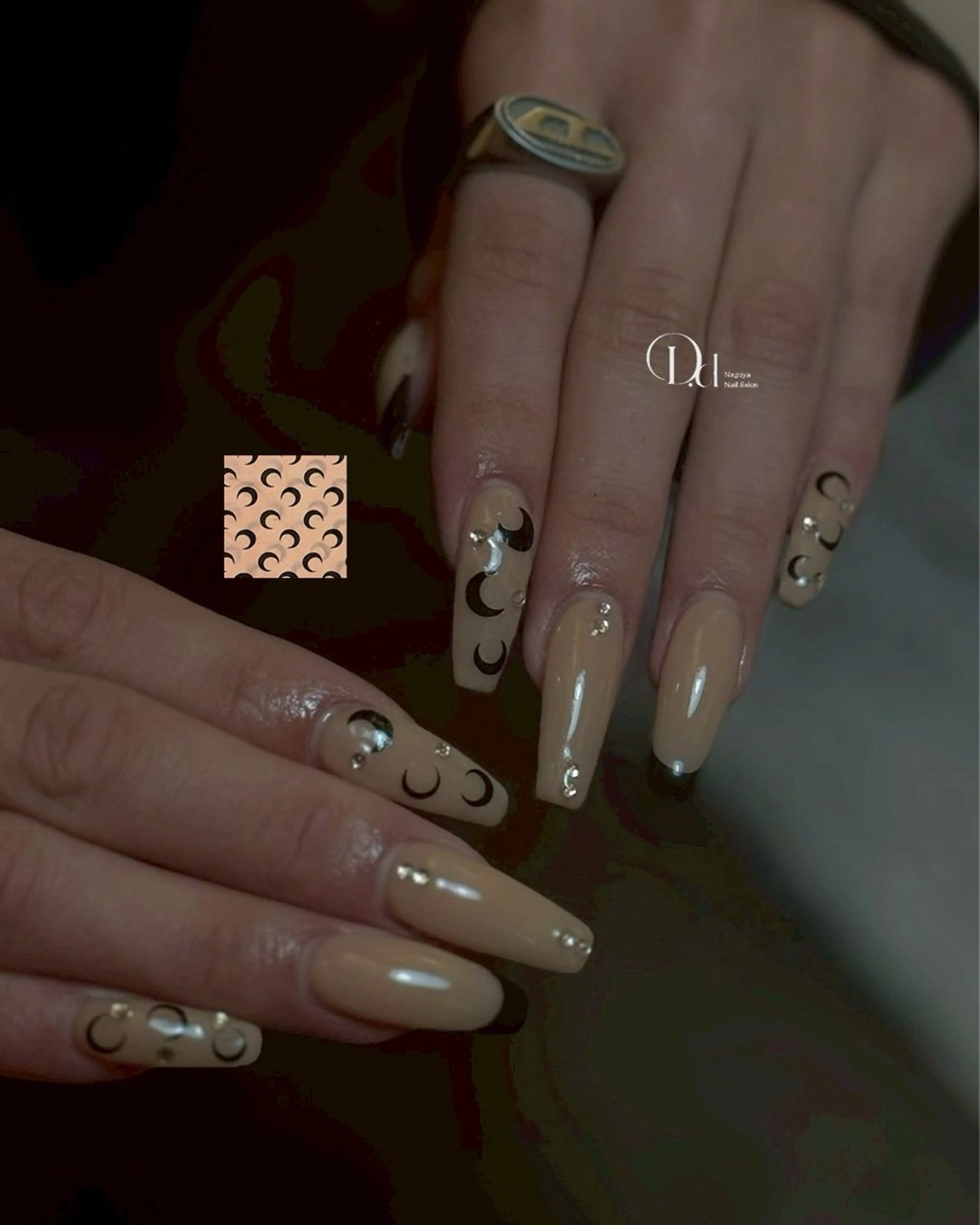 ネイル ワンホンネイル D.d Ryo🎀のネイルデザイン