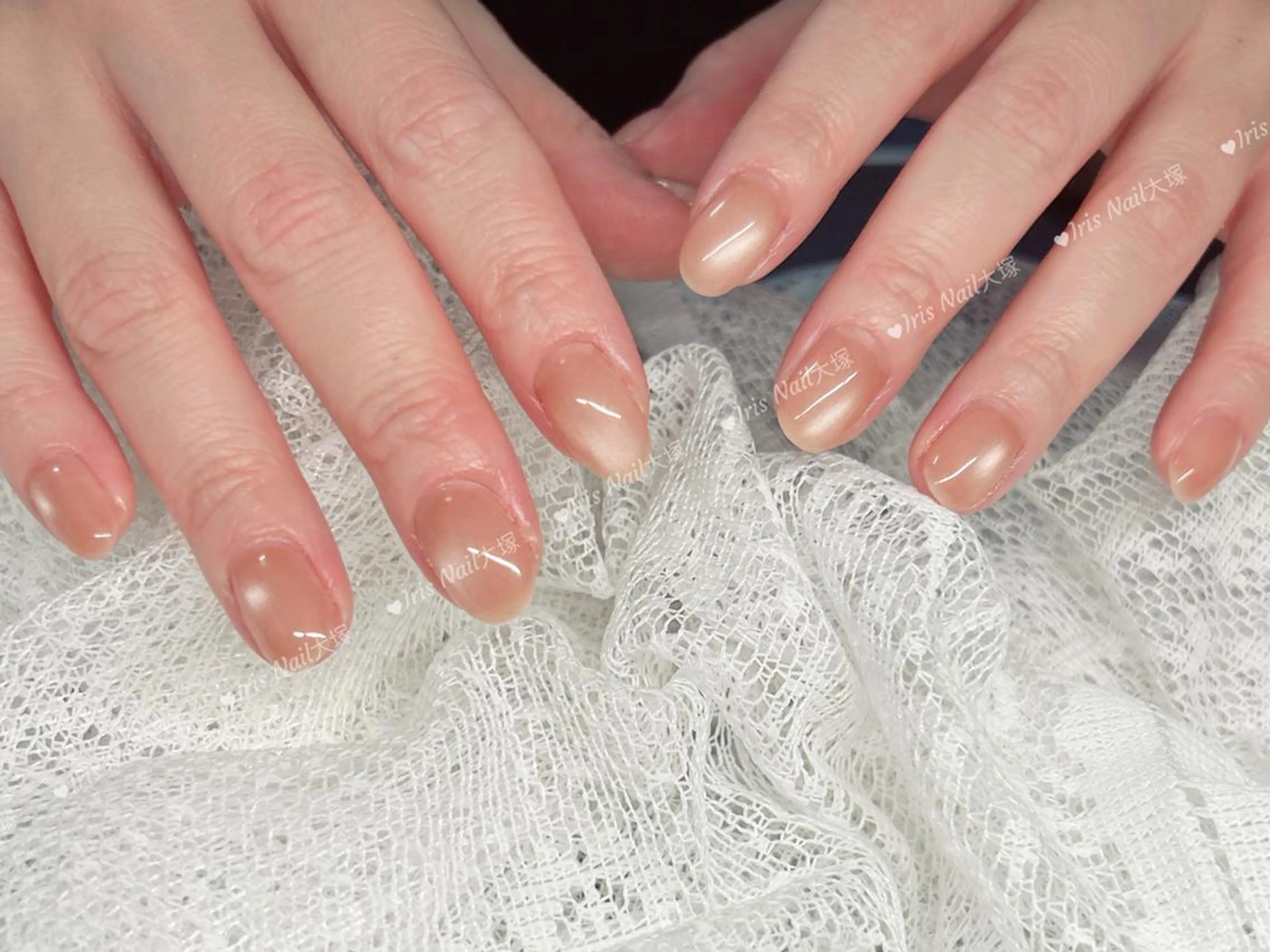 ネイル マグネットネイル ワンカラーネイル ハンドネイル ハンドケア IRIS NAIL大塚のネイルデザイン