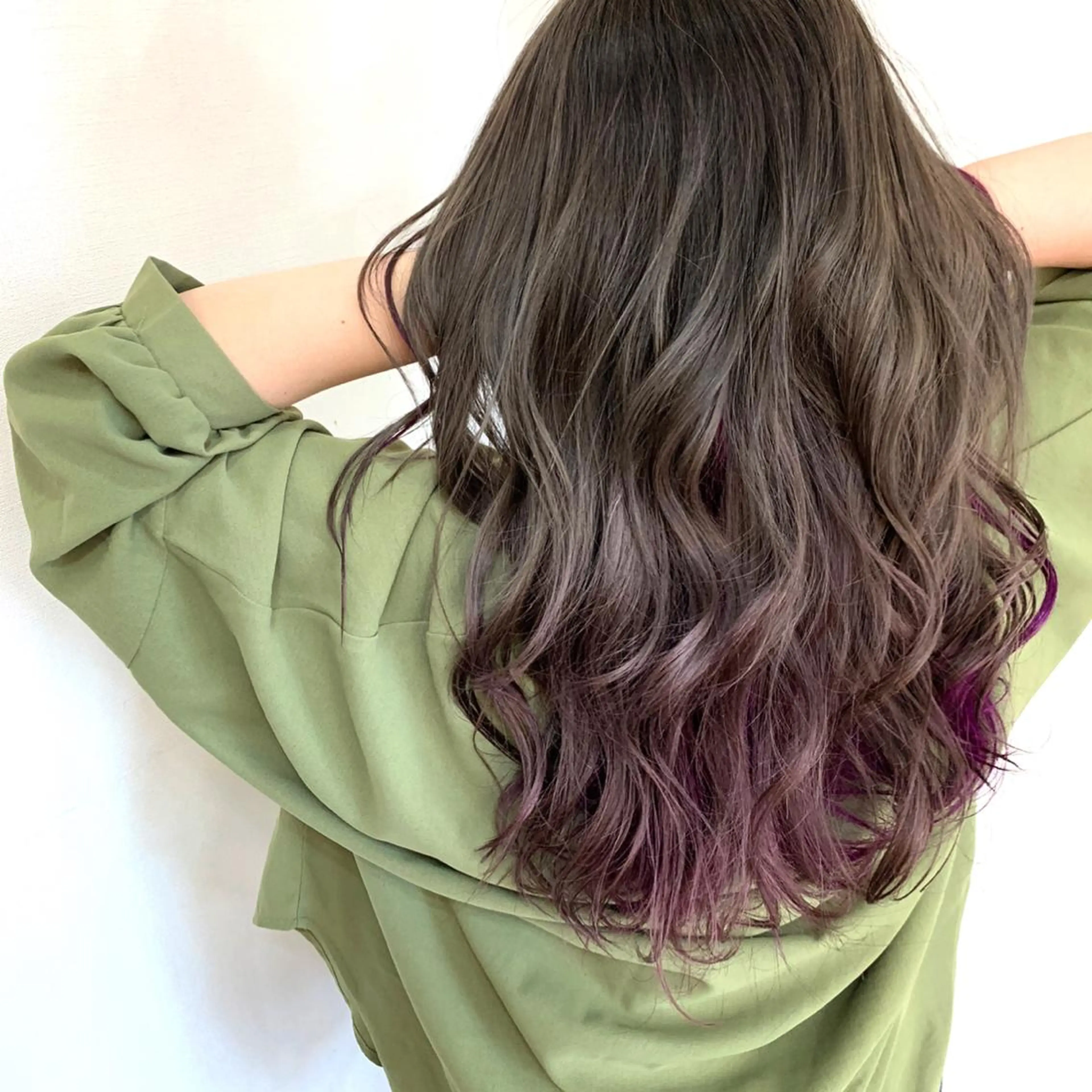 ロング カラー 🫧ウルフカット/ 畑中結衣🫧のヘアスタイル