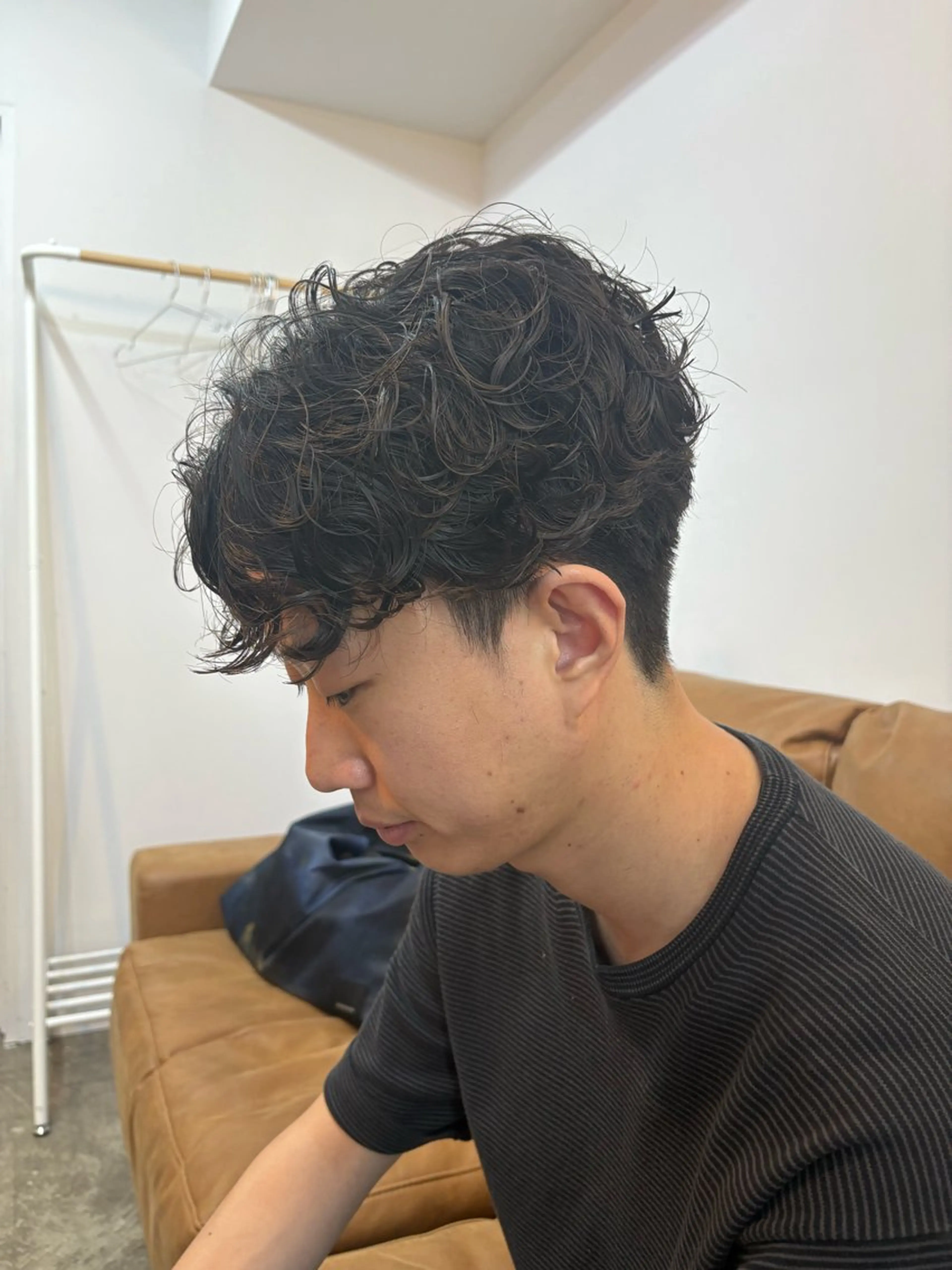 ショート パーマ メンズ メンズパーマ 金子 勇輔 メンズパーマ/心斎橋のヘアスタイル
